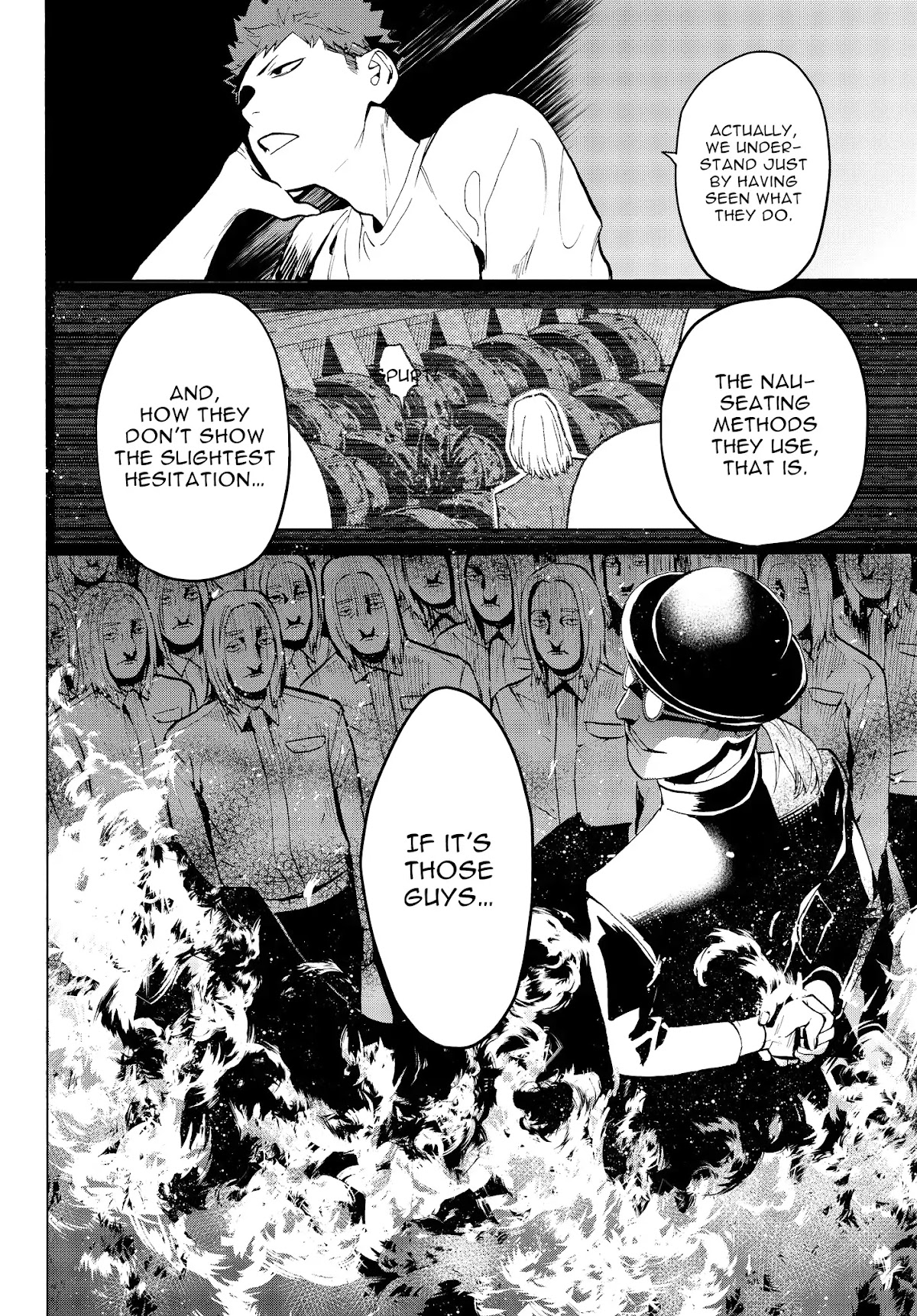 Konya wa Tsuki ga Kirei Desu ga, Toriaezu Shi ne Chapter 24 page 6 - Chapter 24: Comrades
