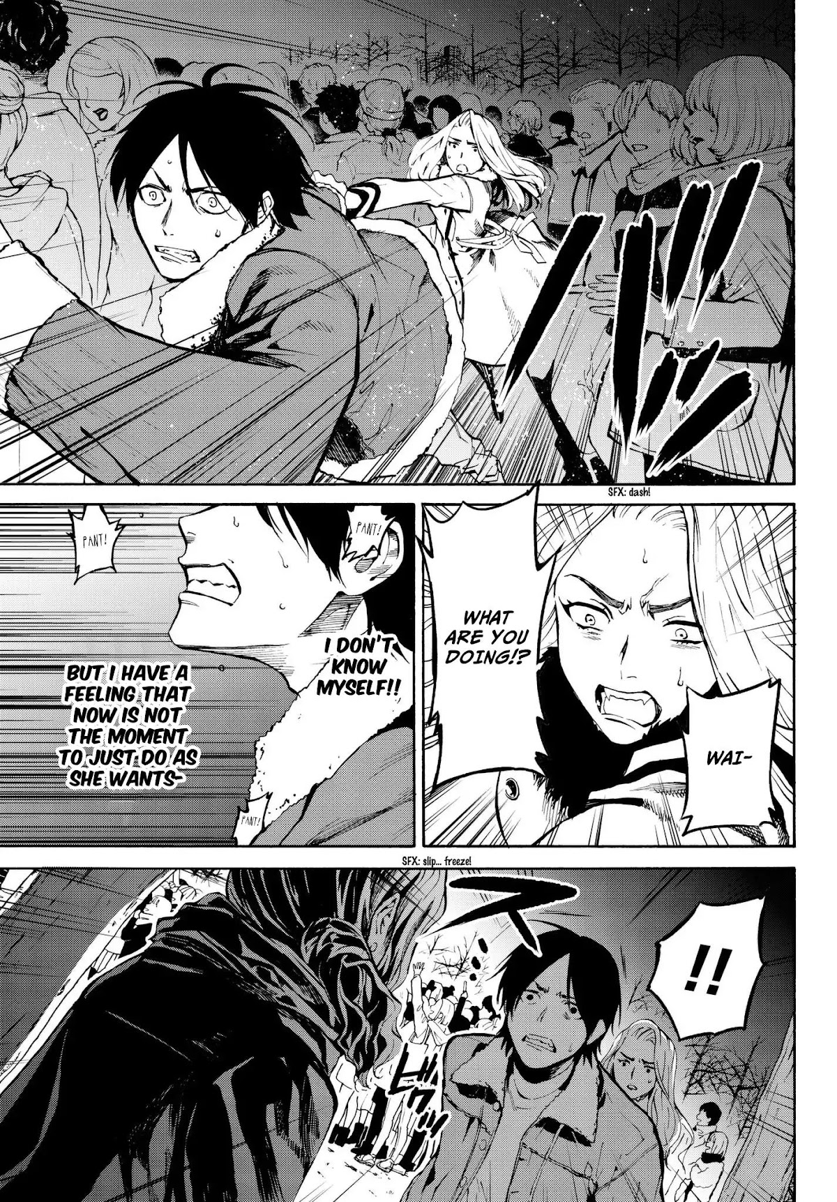 Konya wa Tsuki ga Kirei Desu ga, Toriaezu Shi ne Chapter 25 page 17 - Chapter 25