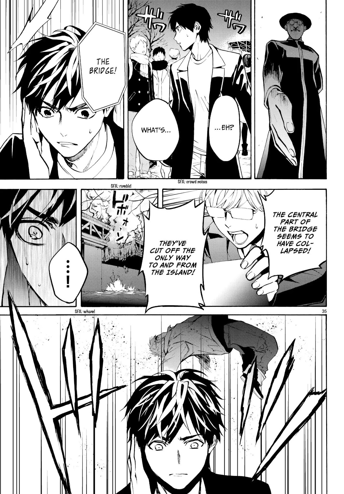 Konya wa Tsuki ga Kirei Desu ga, Toriaezu Shi ne Chapter 25 page 33 - Chapter 25