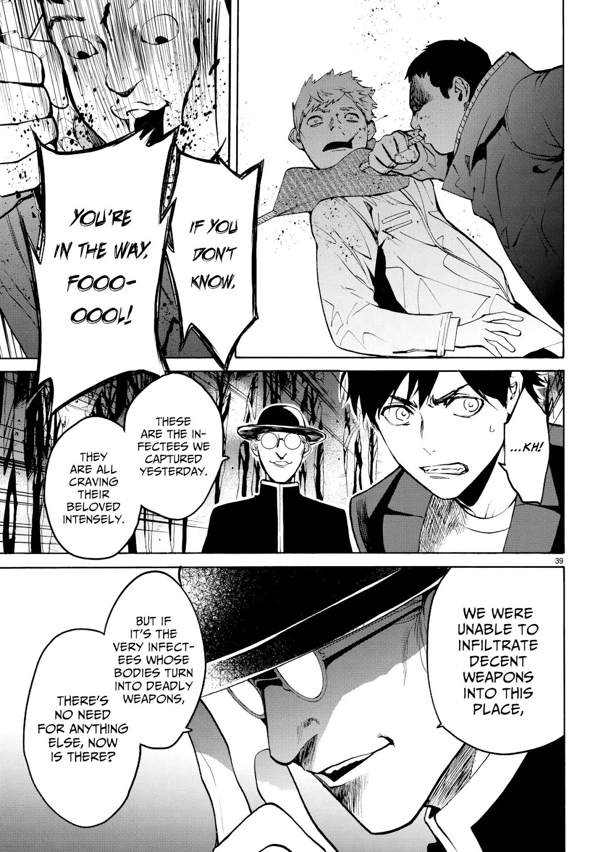 Konya wa Tsuki ga Kirei Desu ga, Toriaezu Shi ne Chapter 25 page 36 - Chapter 25
