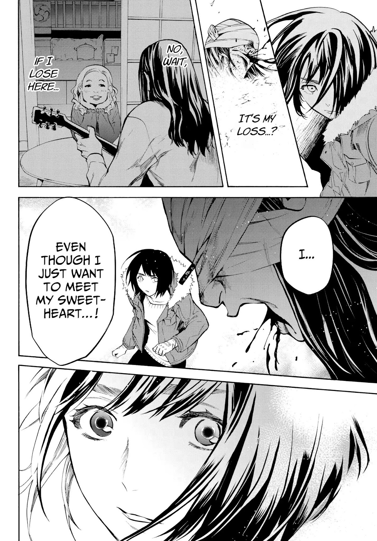 Konya wa Tsuki ga Kirei Desu ga, Toriaezu Shi ne Chapter 26 page 35 - Chapter 26