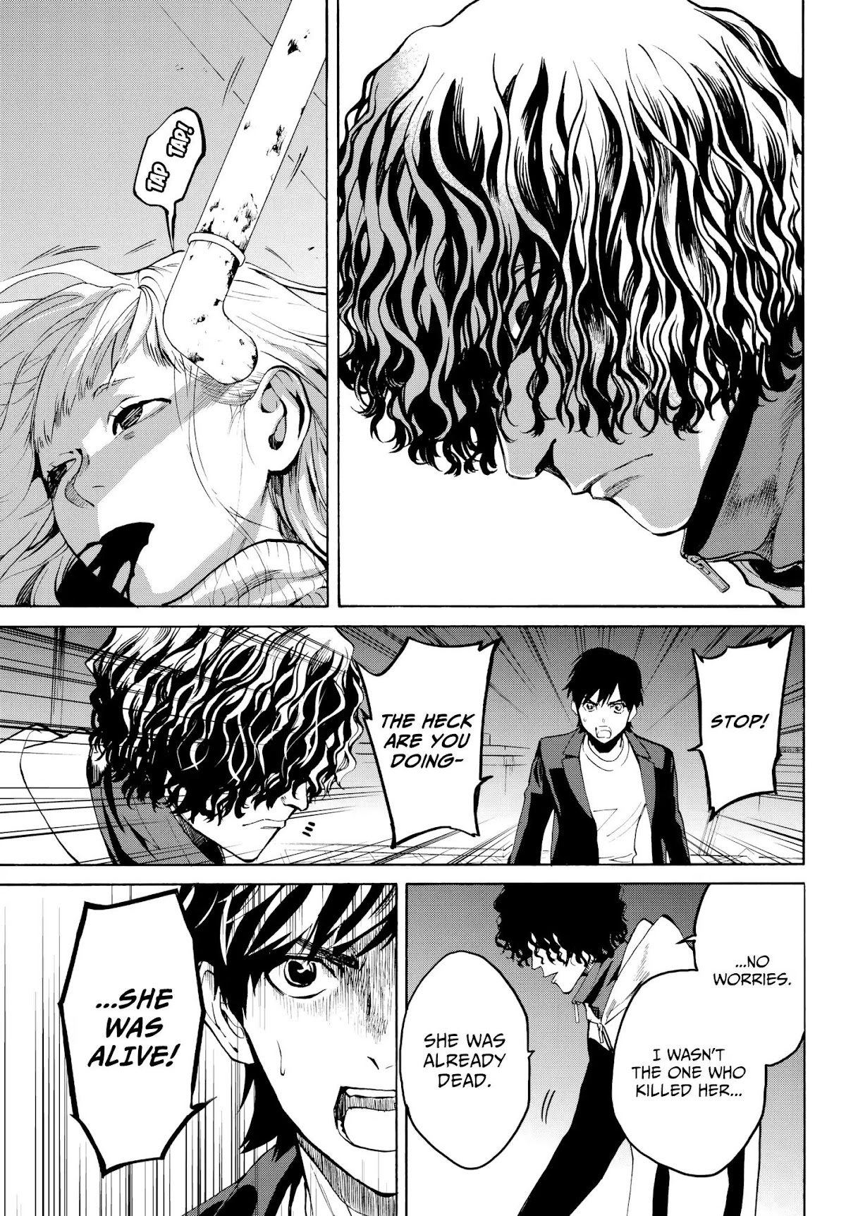 Konya wa Tsuki ga Kirei Desu ga, Toriaezu Shi ne Chapter 27 page 13 - Chapter 27