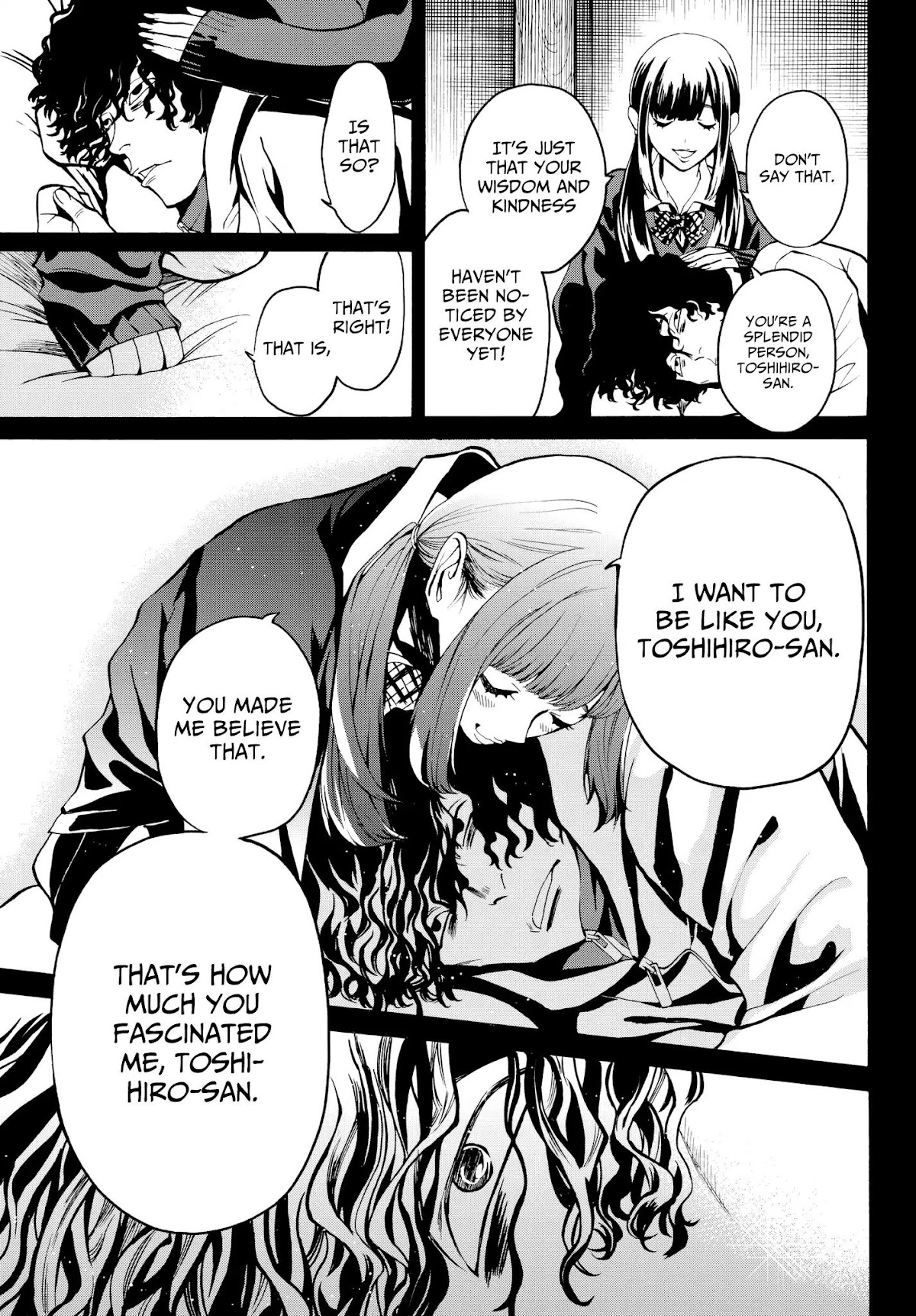 Konya wa Tsuki ga Kirei Desu ga, Toriaezu Shi ne Chapter 27 page 31 - Chapter 27