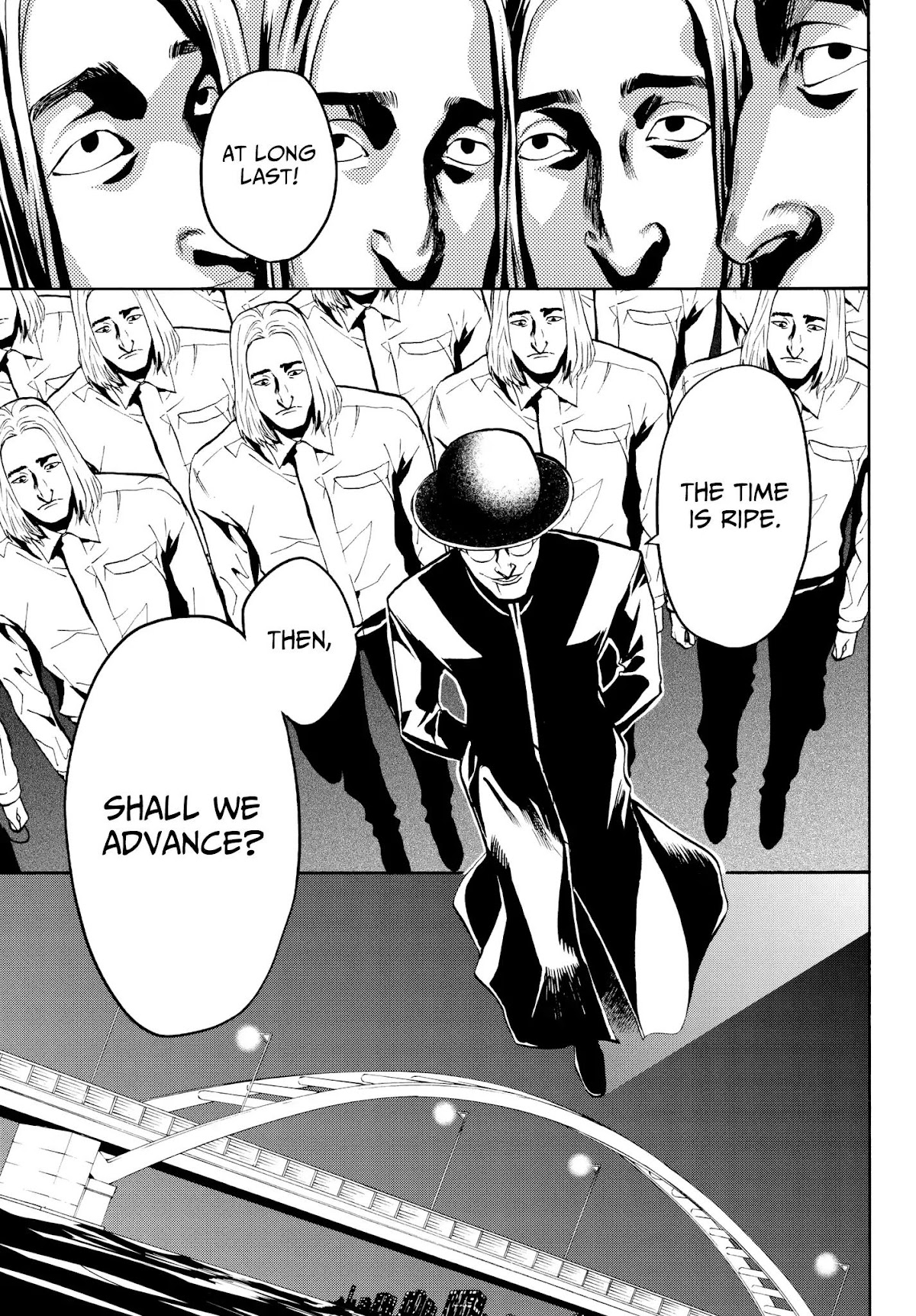 Konya wa Tsuki ga Kirei Desu ga, Toriaezu Shi ne Chapter 27 page 44 - Chapter 27