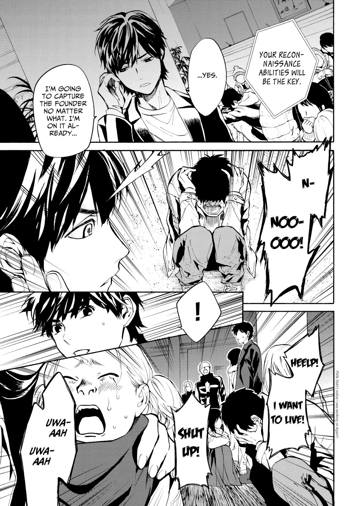 Konya wa Tsuki ga Kirei Desu ga, Toriaezu Shi ne Chapter 27 page 7 - Chapter 27