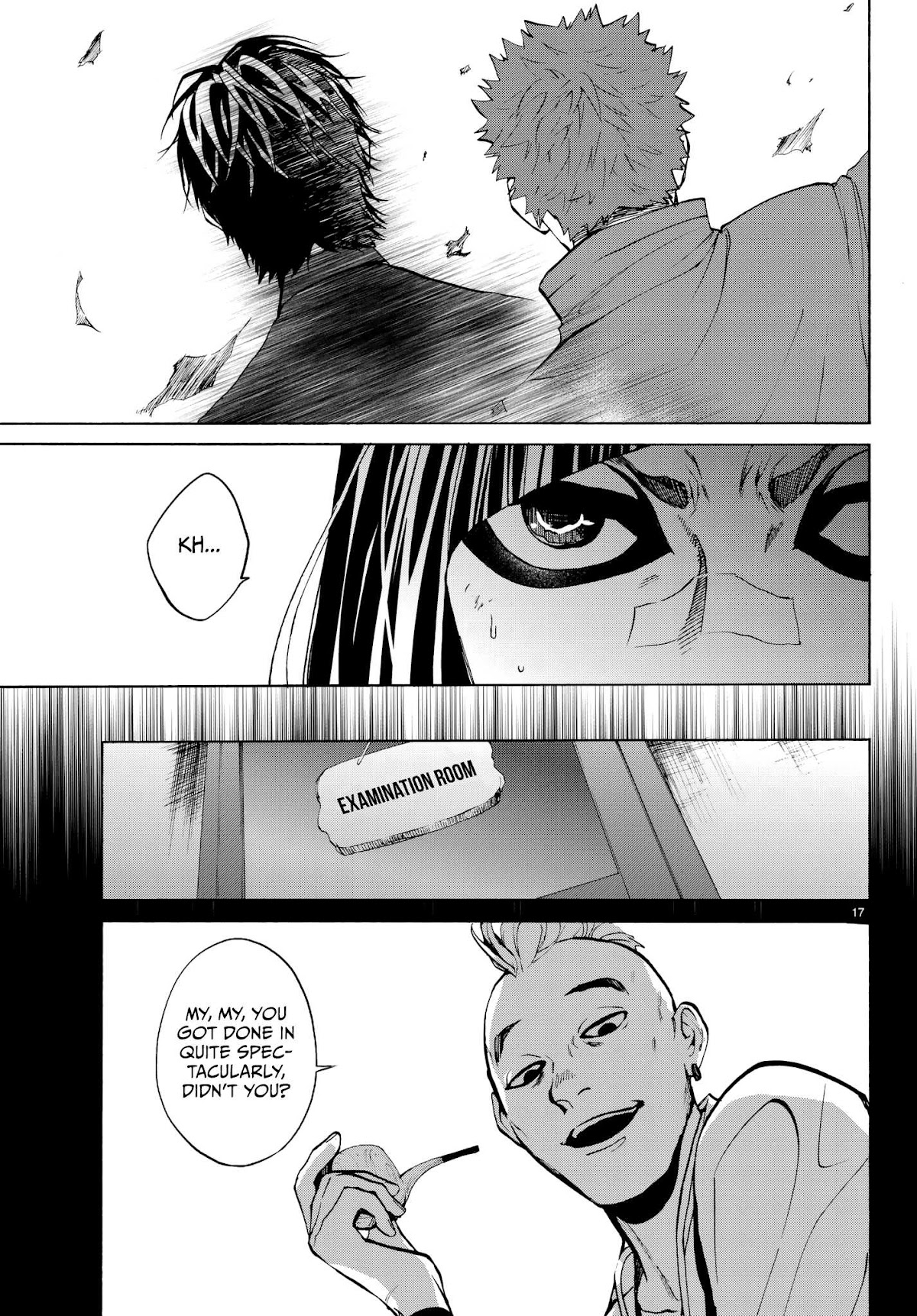 Konya wa Tsuki ga Kirei Desu ga, Toriaezu Shi ne Chapter 28 page 16 - Chapter 28: Hero
