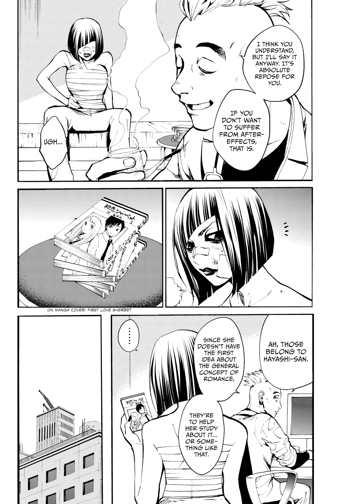 Konya wa Tsuki ga Kirei Desu ga, Toriaezu Shi ne Chapter 28 page 17 - Chapter 28: Hero