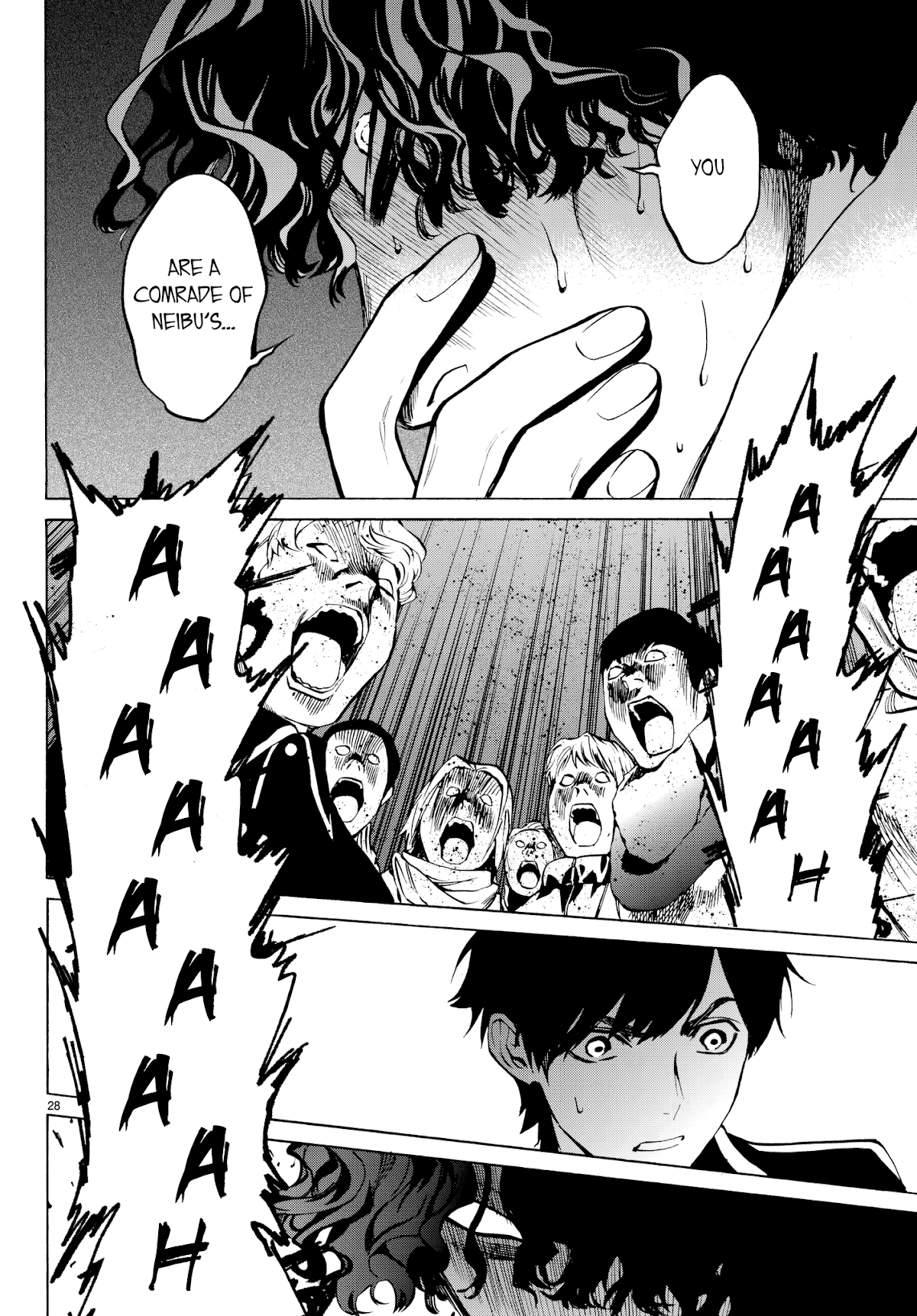 Konya wa Tsuki ga Kirei Desu ga, Toriaezu Shi ne Chapter 28 page 27 - Chapter 28: Hero