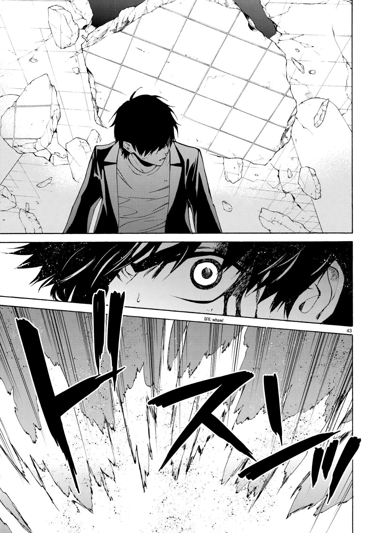 Konya wa Tsuki ga Kirei Desu ga, Toriaezu Shi ne Chapter 28 page 42 - Chapter 28: Hero