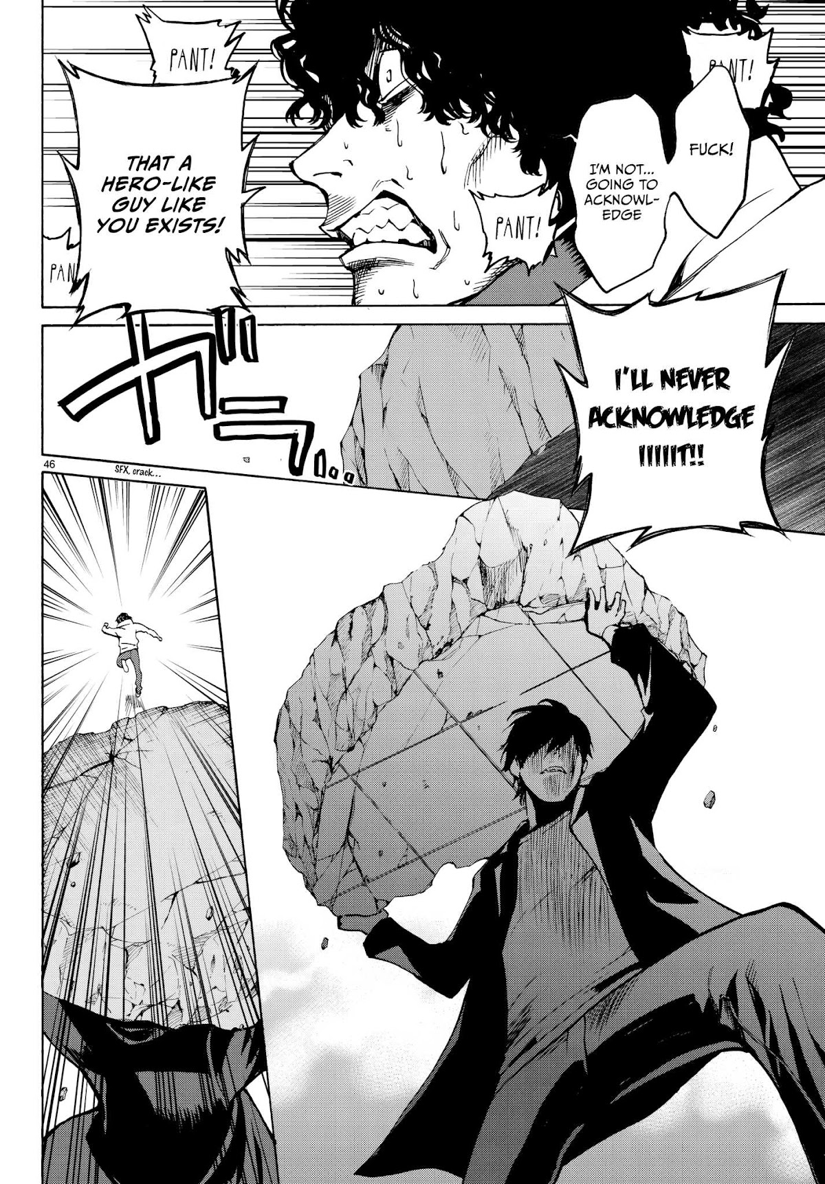 Konya wa Tsuki ga Kirei Desu ga, Toriaezu Shi ne Chapter 28 page 45 - Chapter 28: Hero