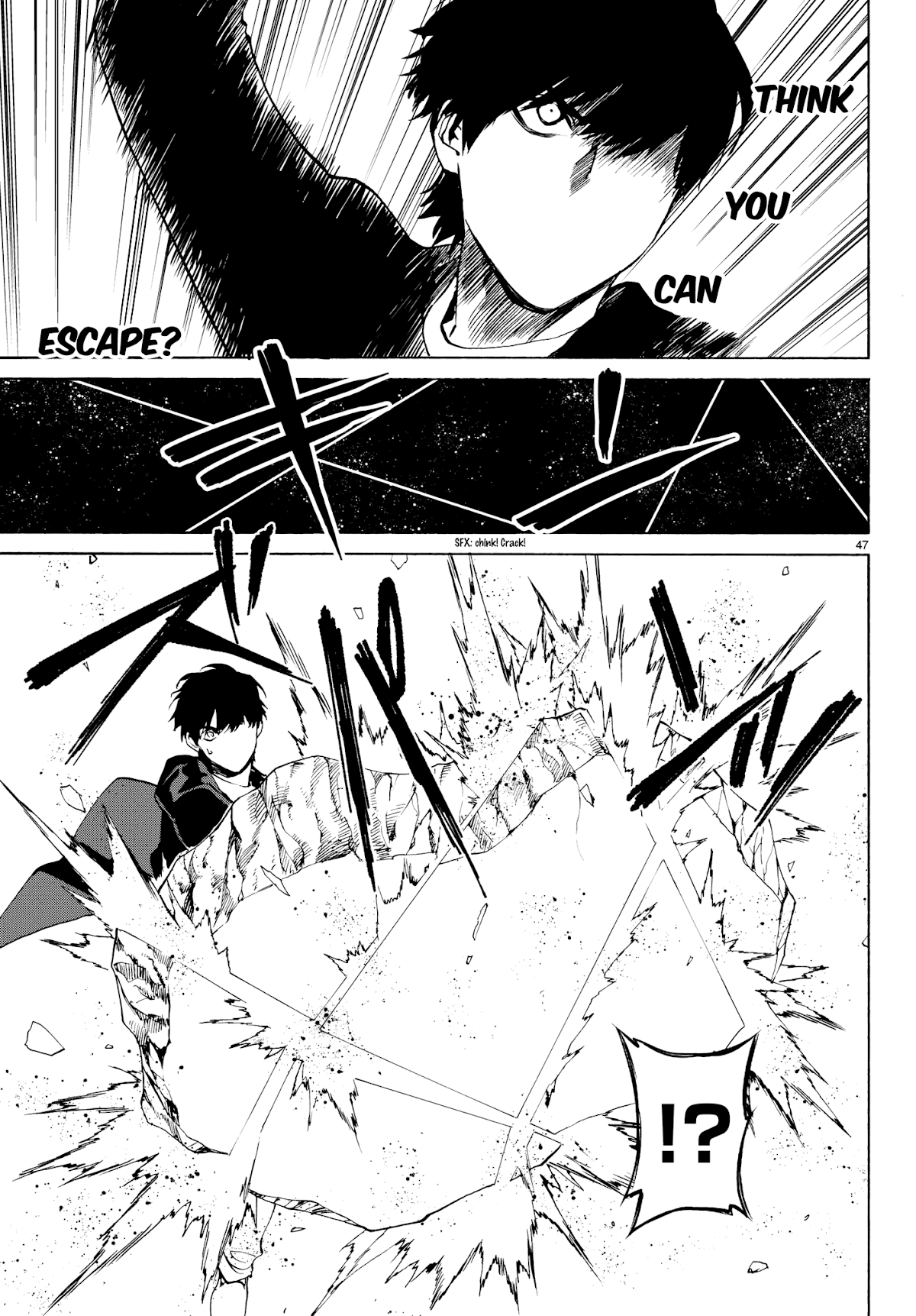Konya wa Tsuki ga Kirei Desu ga, Toriaezu Shi ne Chapter 28 page 46 - Chapter 28: Hero