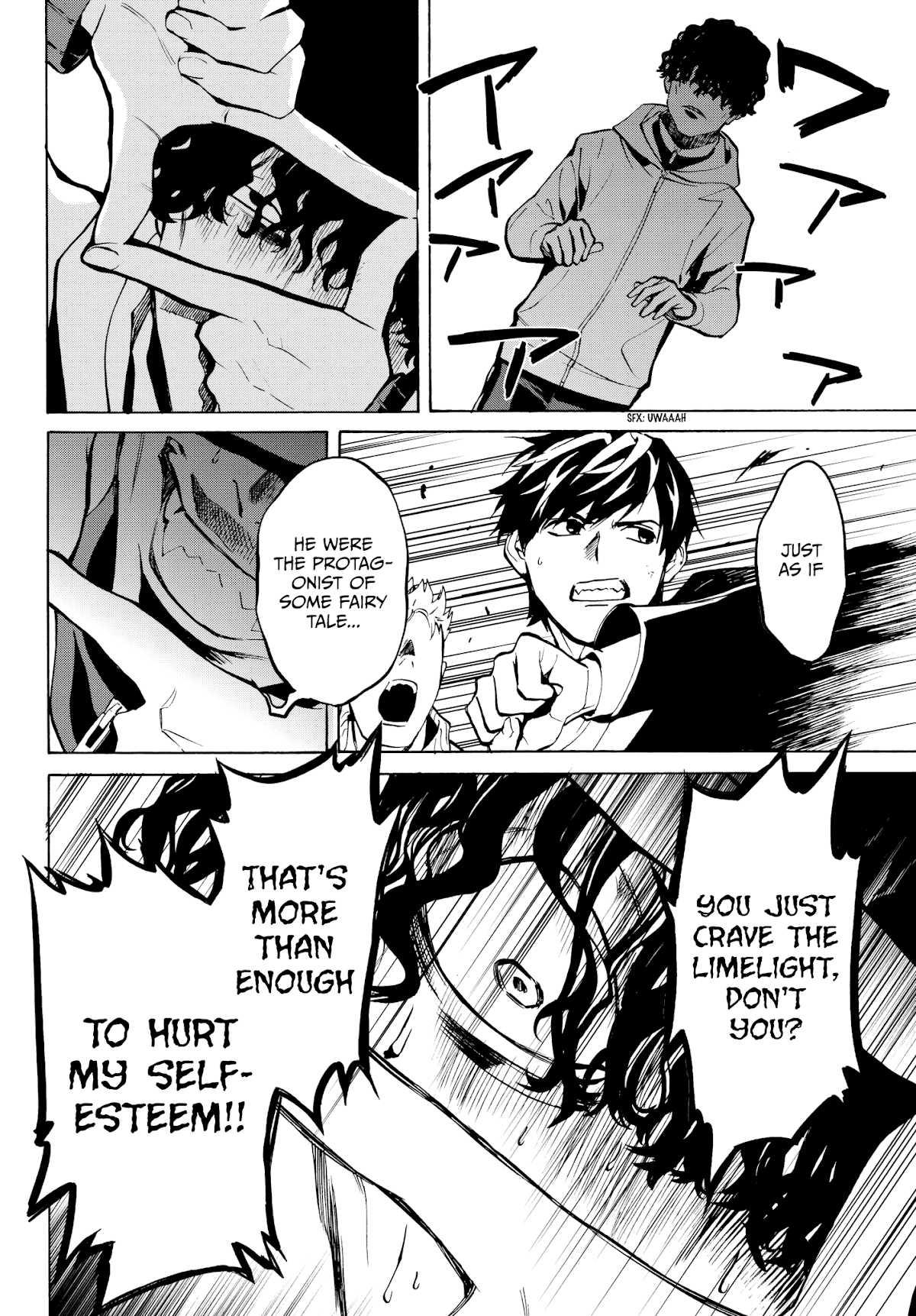 Konya wa Tsuki ga Kirei Desu ga, Toriaezu Shi ne Chapter 28 page 7 - Chapter 28: Hero