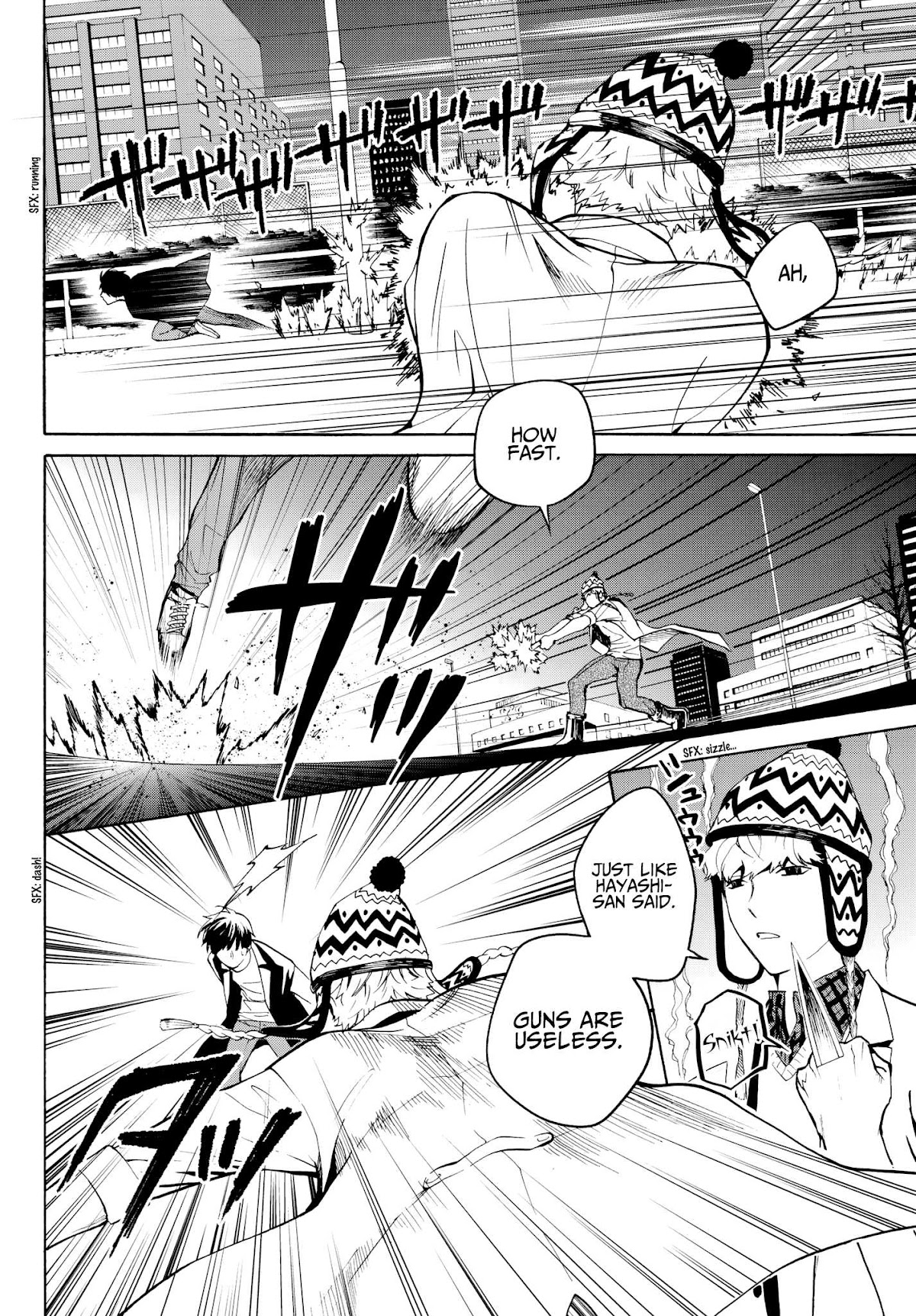 Konya wa Tsuki ga Kirei Desu ga, Toriaezu Shi ne Chapter 29 page 10 - Chapter 29: Cyborg