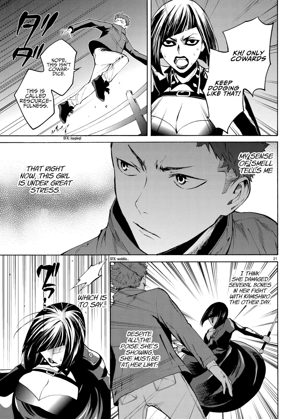Konya wa Tsuki ga Kirei Desu ga, Toriaezu Shi ne Chapter 29 page 21 - Chapter 29: Cyborg
