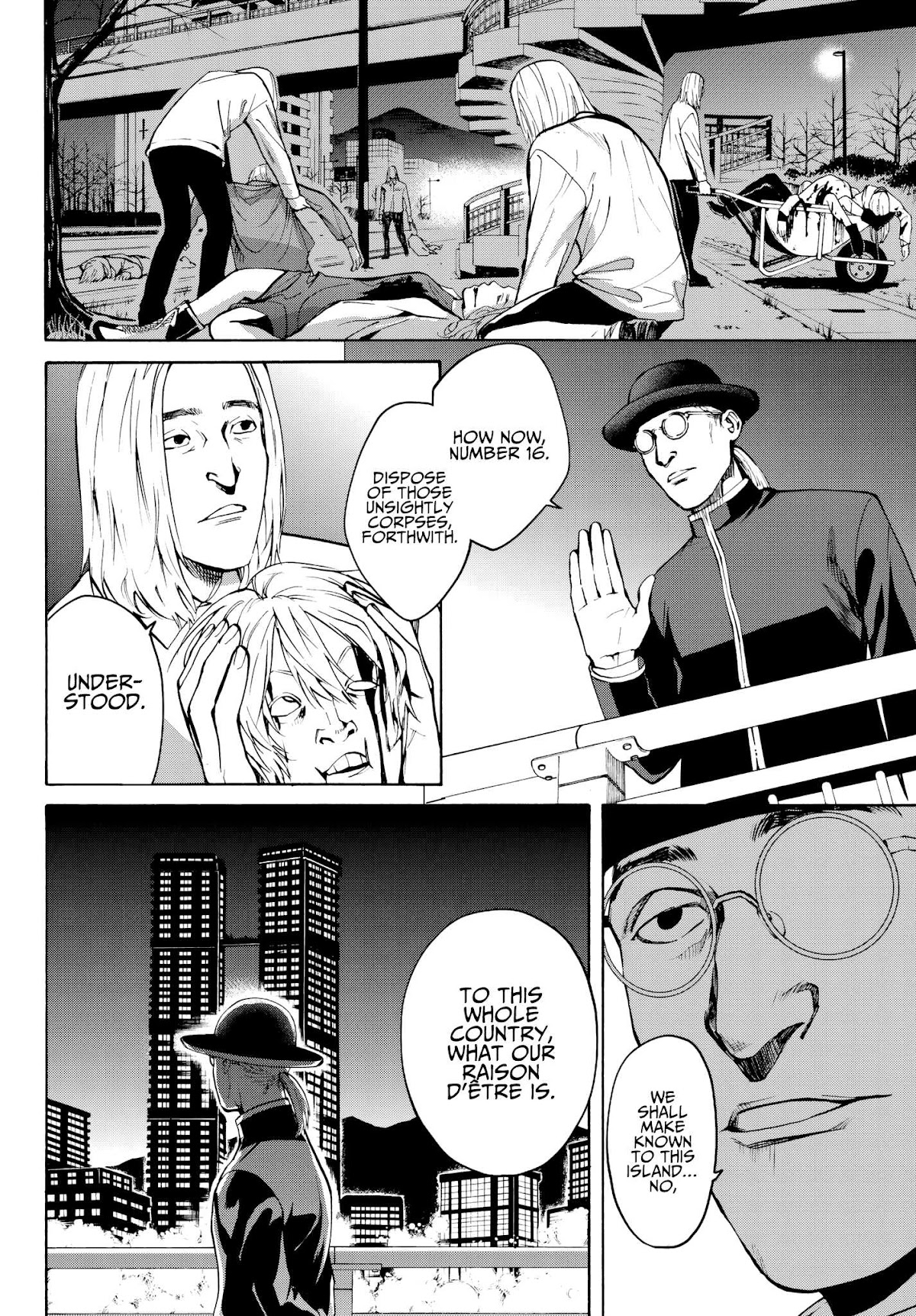 Konya wa Tsuki ga Kirei Desu ga, Toriaezu Shi ne Chapter 29 page 26 - Chapter 29: Cyborg