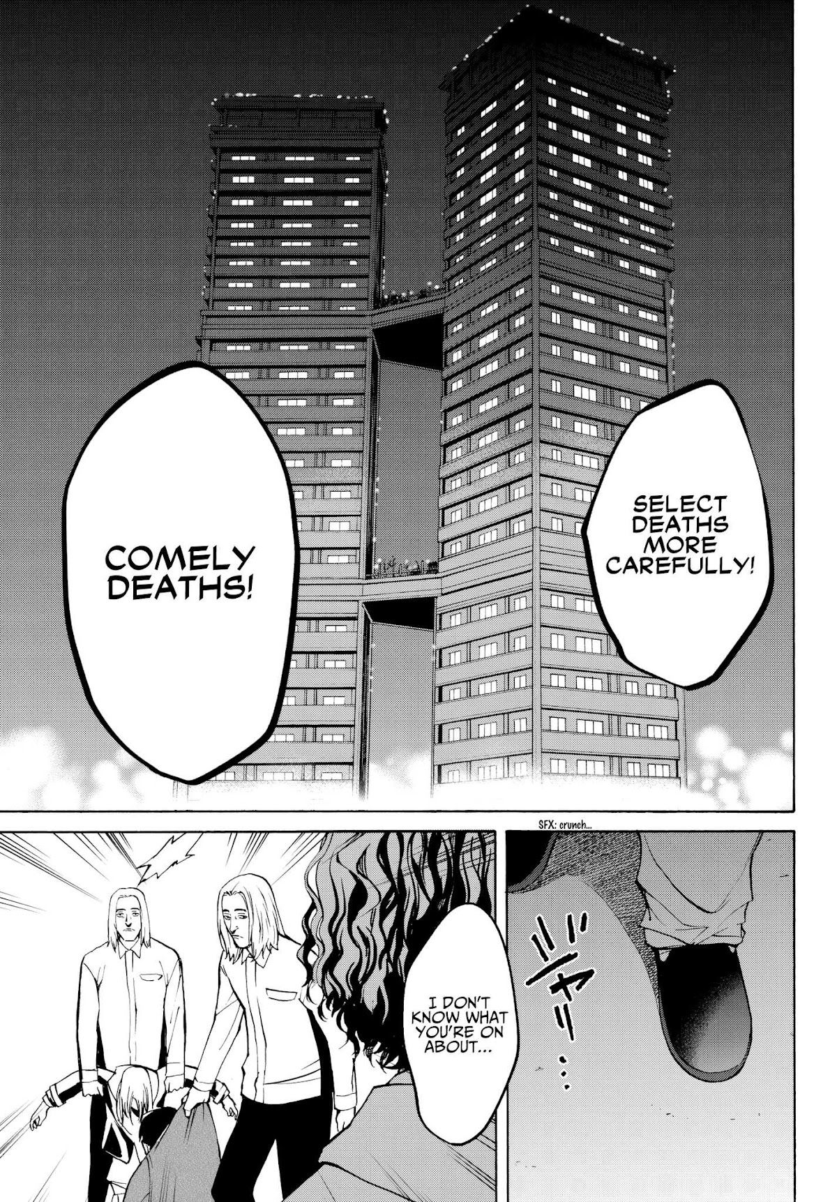 Konya wa Tsuki ga Kirei Desu ga, Toriaezu Shi ne Chapter 29 page 27 - Chapter 29: Cyborg