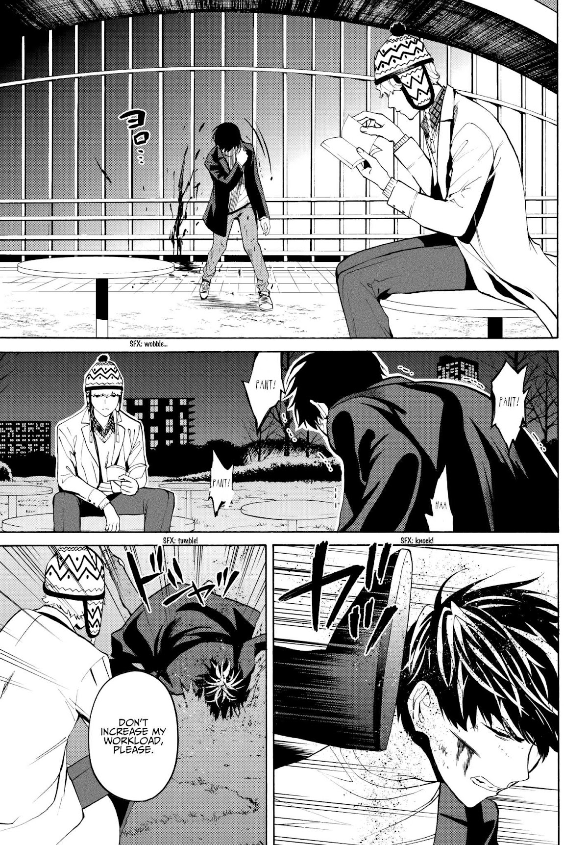 Konya wa Tsuki ga Kirei Desu ga, Toriaezu Shi ne Chapter 29 page 33 - Chapter 29: Cyborg