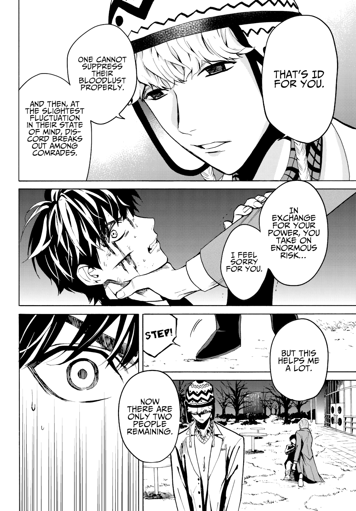 Konya wa Tsuki ga Kirei Desu ga, Toriaezu Shi ne Chapter 29 page 40 - Chapter 29: Cyborg