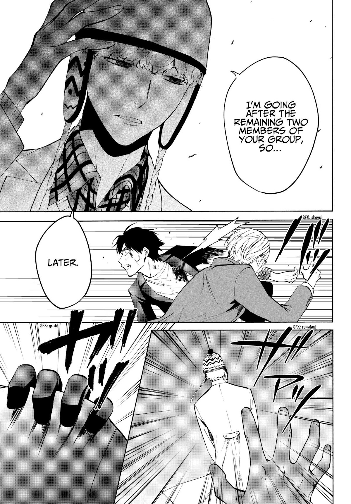 Konya wa Tsuki ga Kirei Desu ga, Toriaezu Shi ne Chapter 29 page 41 - Chapter 29: Cyborg