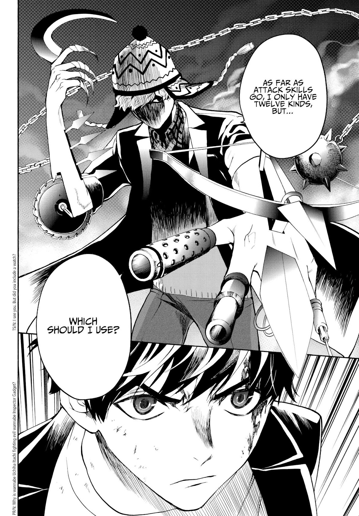 Konya wa Tsuki ga Kirei Desu ga, Toriaezu Shi ne Chapter 29 page 8 - Chapter 29: Cyborg