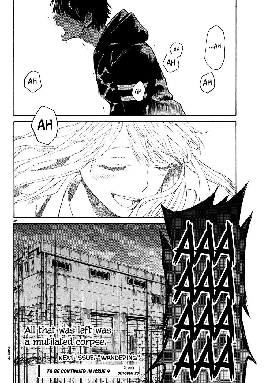 Konya wa Tsuki ga Kirei Desu ga, Toriaezu Shi ne Chapter 3 page 46 - Chapter 3 : Awakening