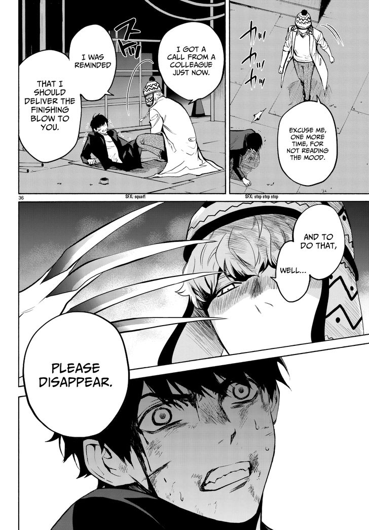 Konya wa Tsuki ga Kirei Desu ga, Toriaezu Shi ne Chapter 30 page 33 - Chapter 30