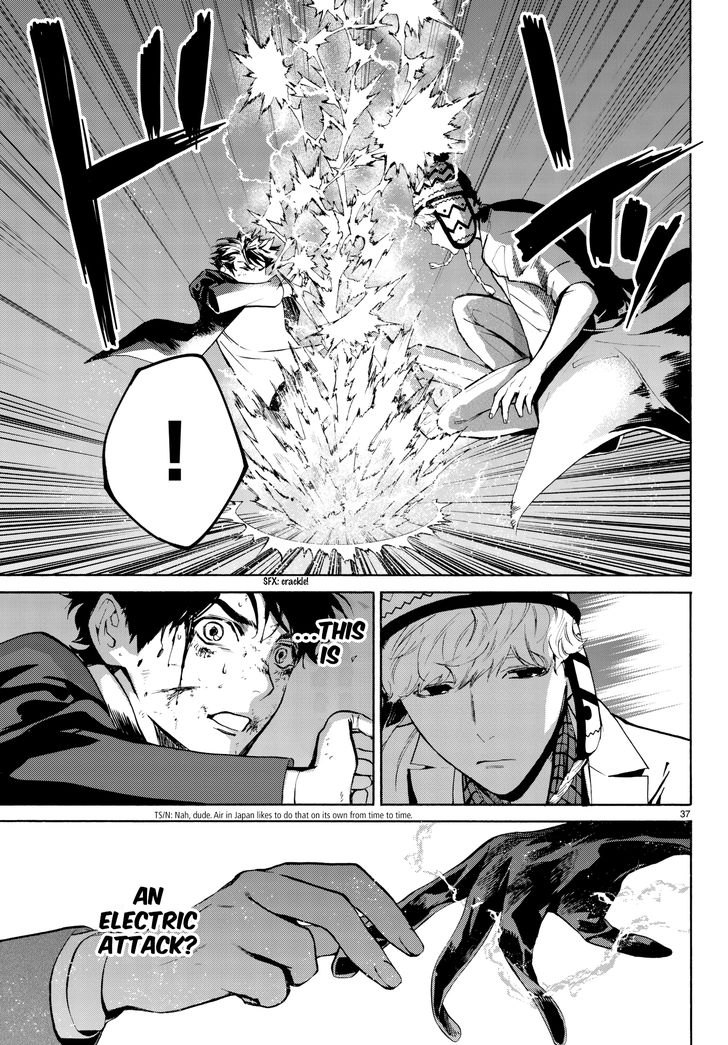 Konya wa Tsuki ga Kirei Desu ga, Toriaezu Shi ne Chapter 30 page 34 - Chapter 30