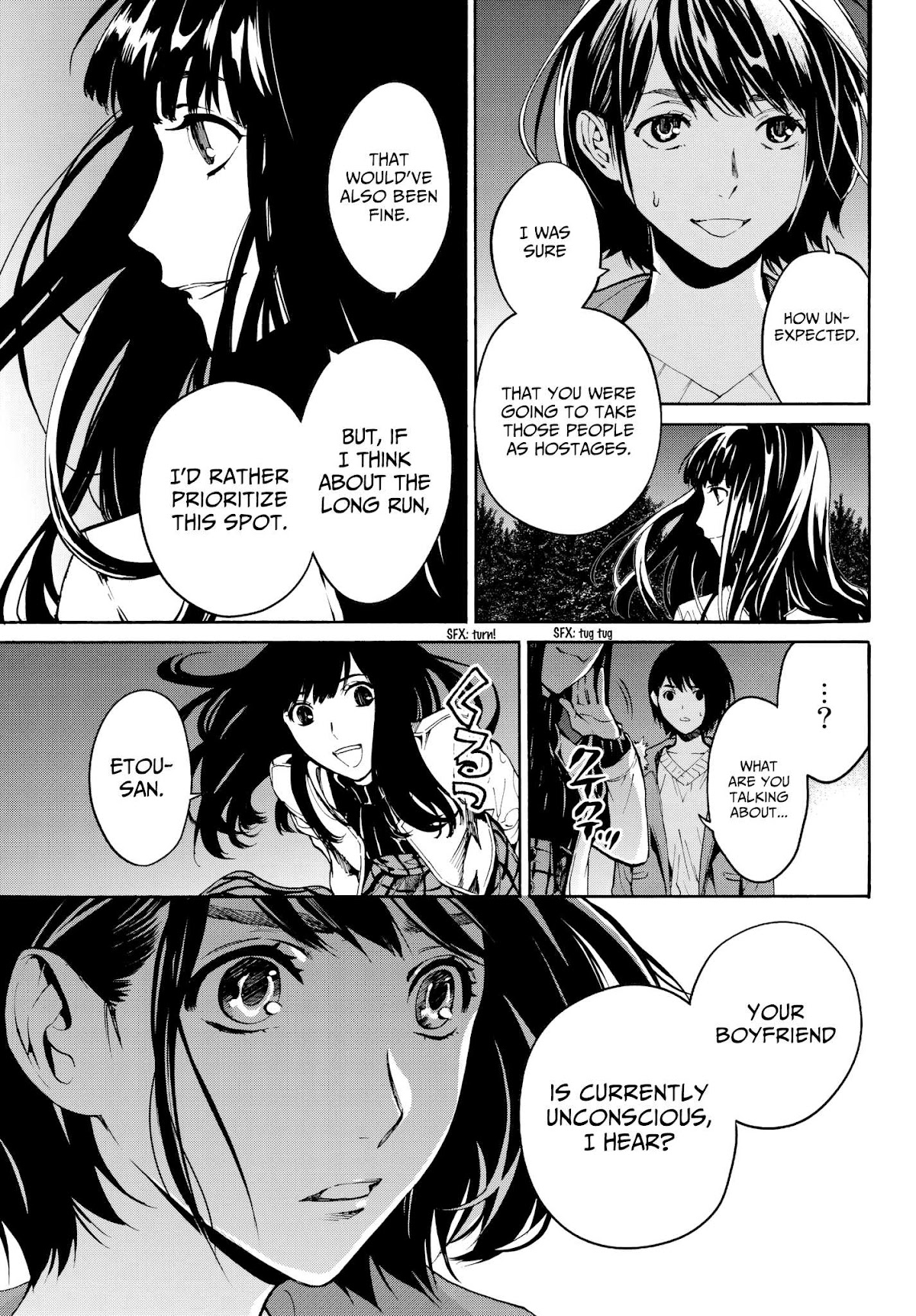 Konya wa Tsuki ga Kirei Desu ga, Toriaezu Shi ne Chapter 31 page 41 - Chapter 31: Beautiful or ugly