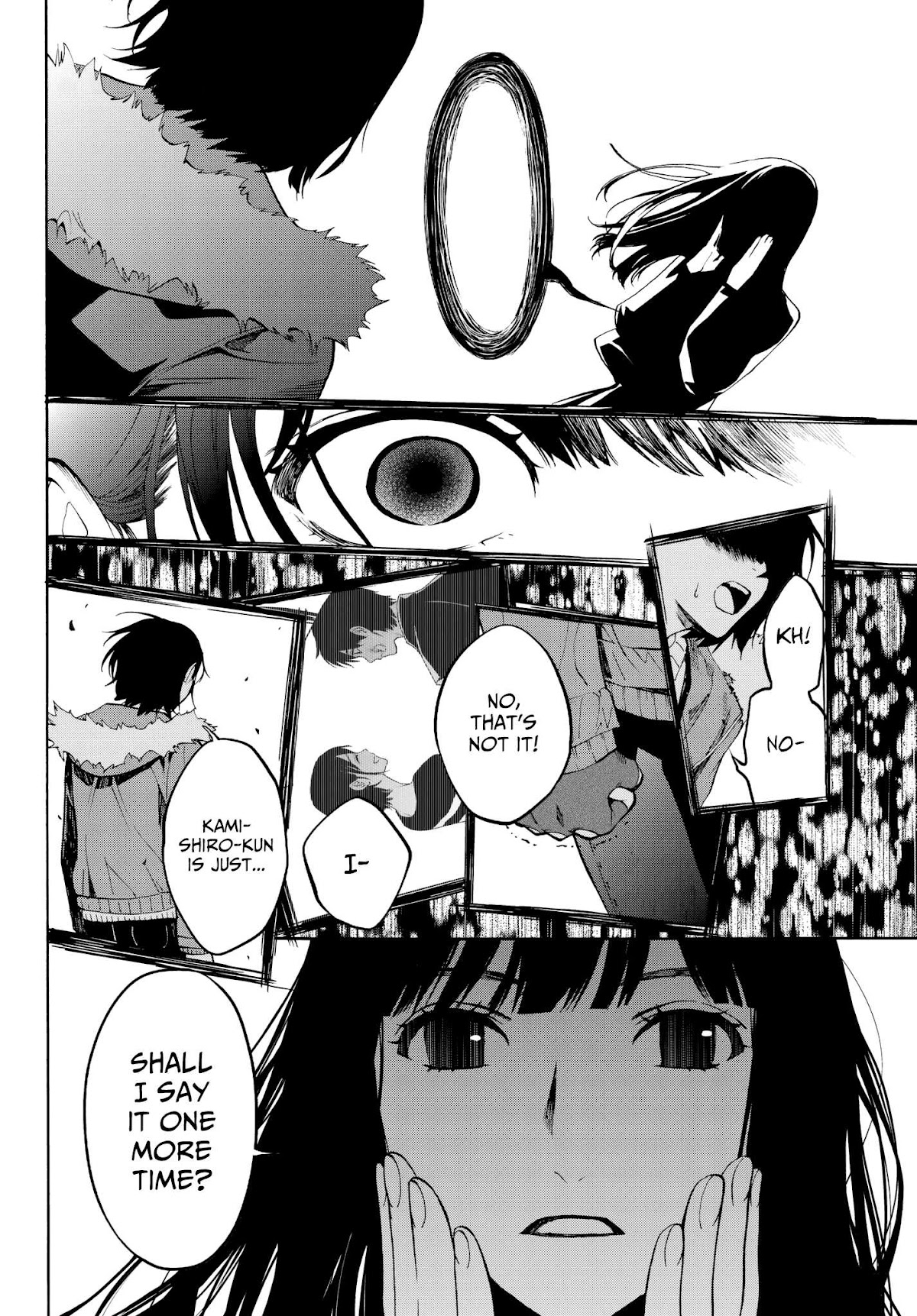 Konya wa Tsuki ga Kirei Desu ga, Toriaezu Shi ne Chapter 31 page 44 - Chapter 31: Beautiful or ugly