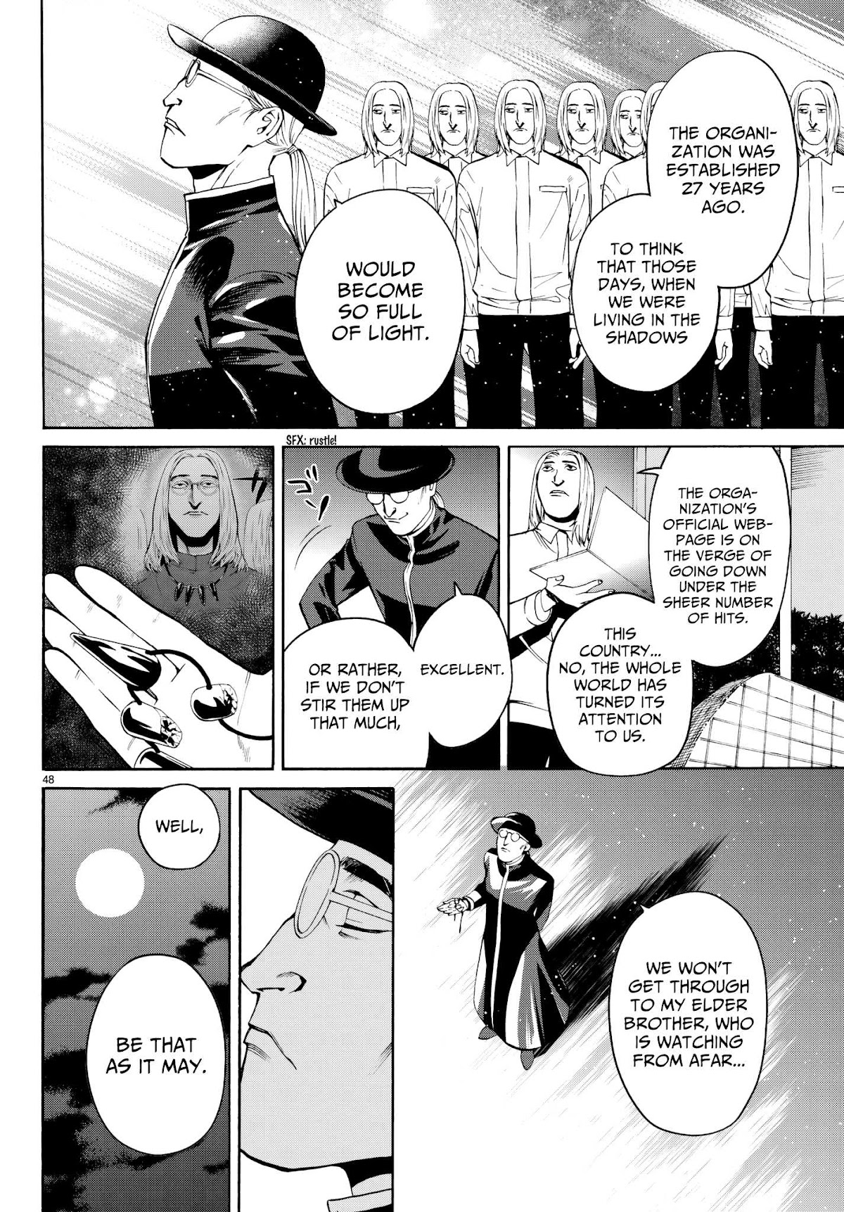 Konya wa Tsuki ga Kirei Desu ga, Toriaezu Shi ne Chapter 31 page 48 - Chapter 31: Beautiful or ugly