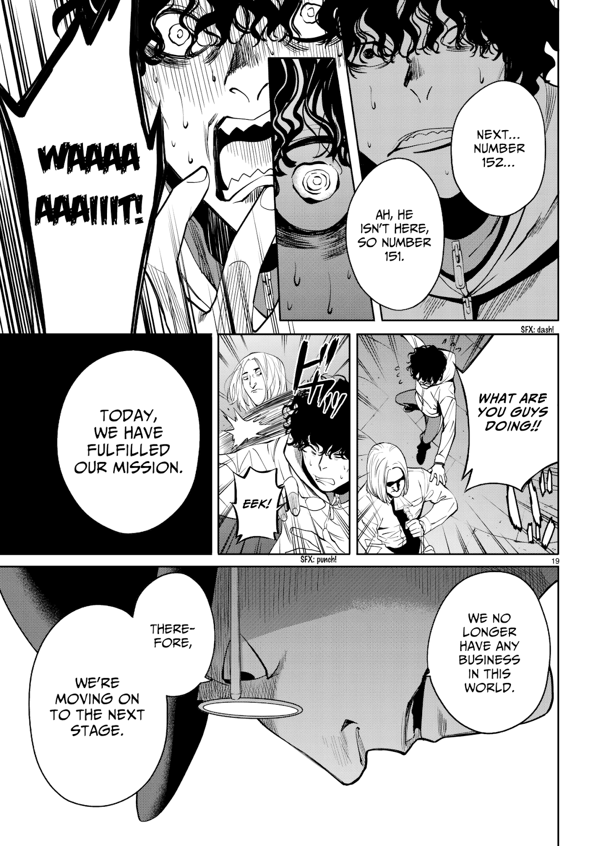 Konya wa Tsuki ga Kirei Desu ga, Toriaezu Shi ne Chapter 32 page 19 - Chapter 32: Emancipation