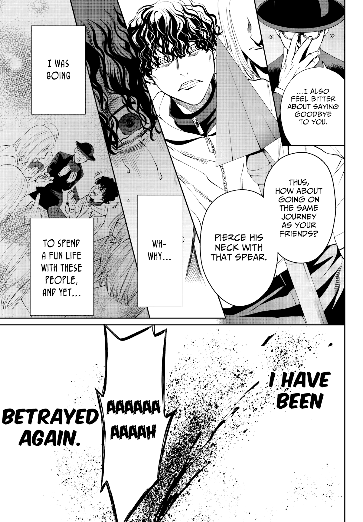 Konya wa Tsuki ga Kirei Desu ga, Toriaezu Shi ne Chapter 32 page 21 - Chapter 32: Emancipation