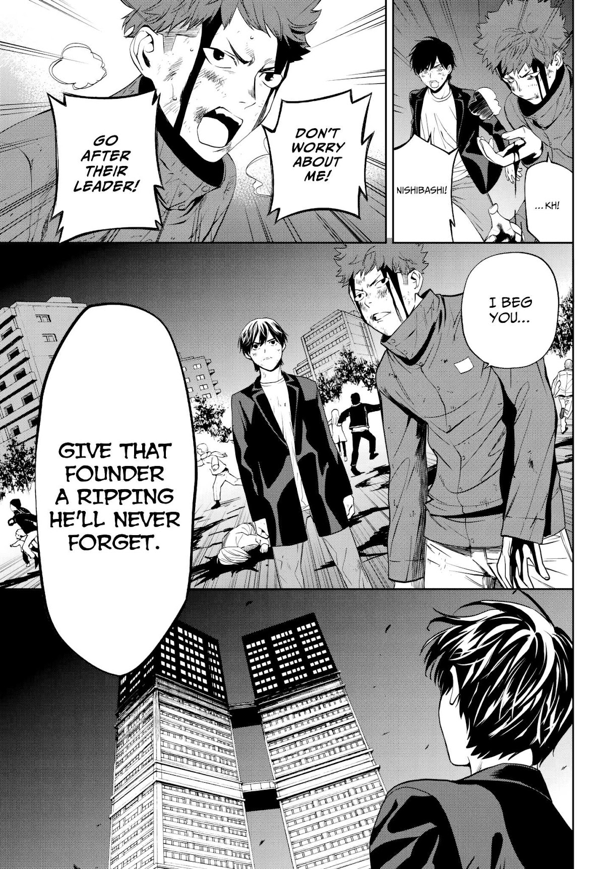 Konya wa Tsuki ga Kirei Desu ga, Toriaezu Shi ne Chapter 32 page 28 - Chapter 32: Emancipation