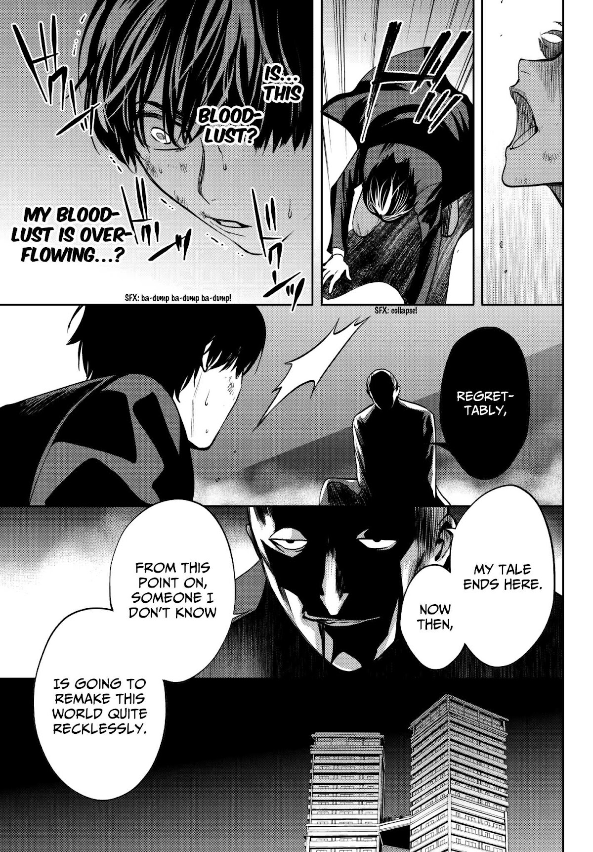 Konya wa Tsuki ga Kirei Desu ga, Toriaezu Shi ne Chapter 32 page 46 - Chapter 32: Emancipation