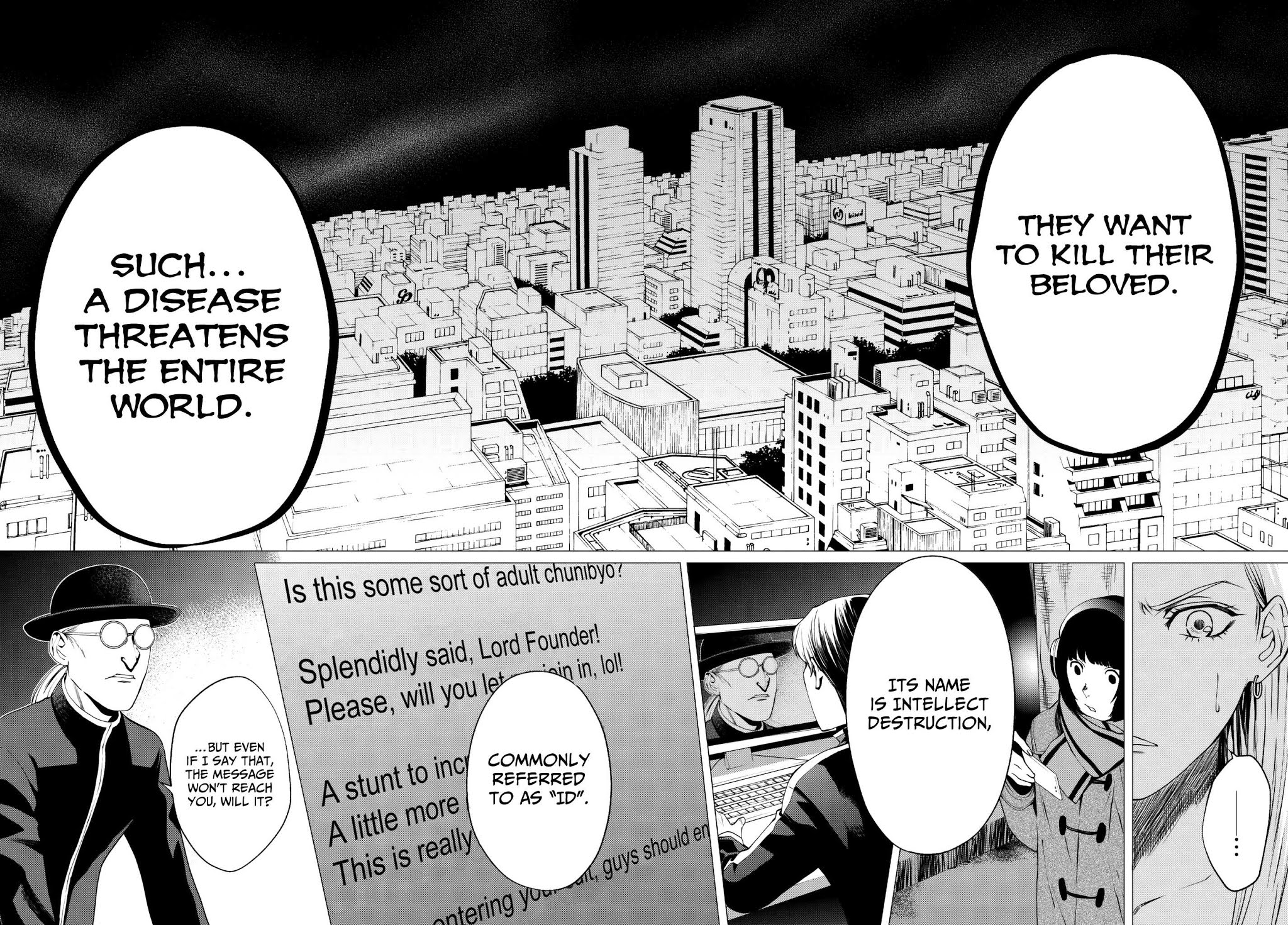 Konya wa Tsuki ga Kirei Desu ga, Toriaezu Shi ne Chapter 32 page 7 - Chapter 32: Emancipation