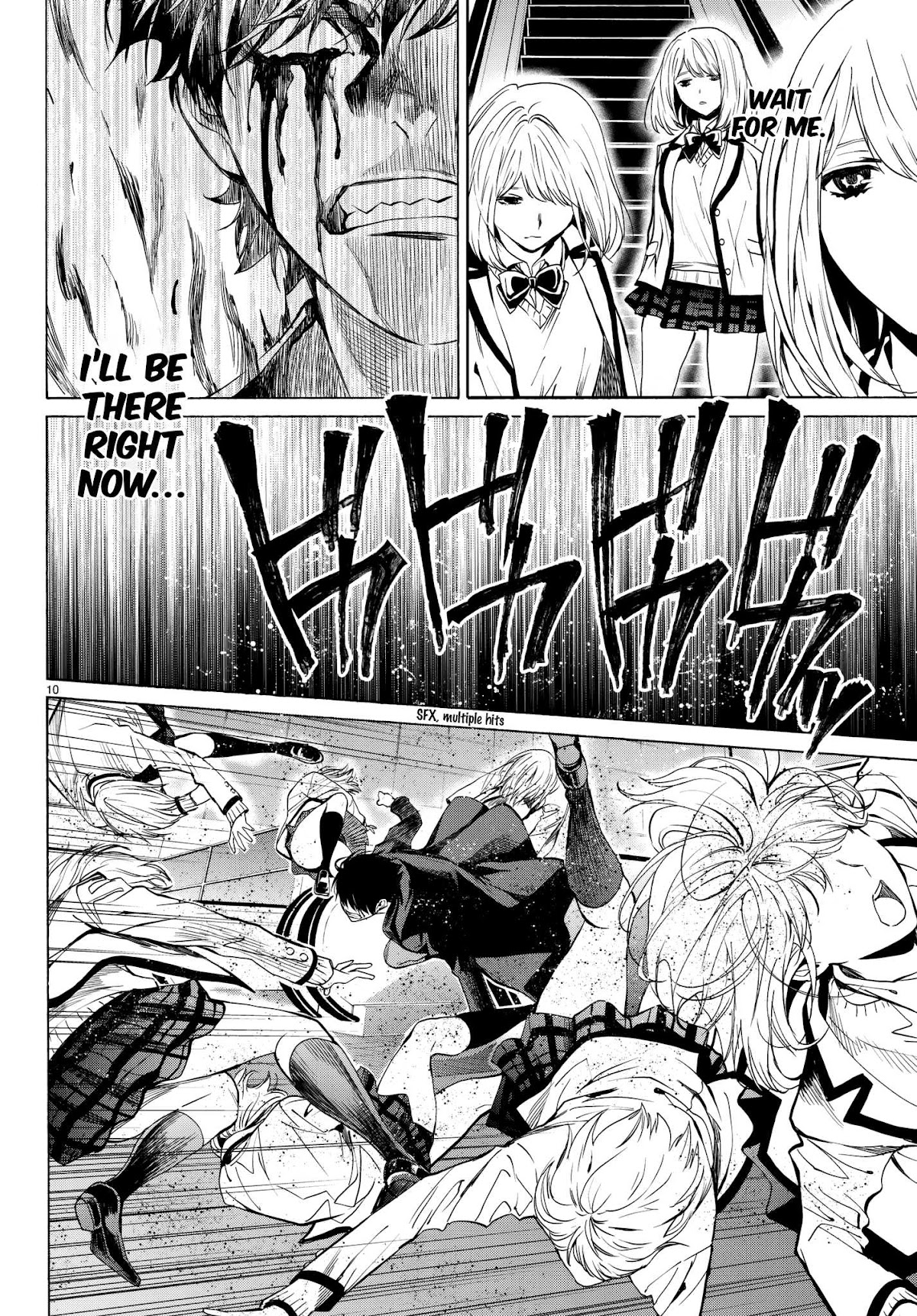 Konya wa Tsuki ga Kirei Desu ga, Toriaezu Shi ne Chapter 33 page 11 - Chapter 33: Queen