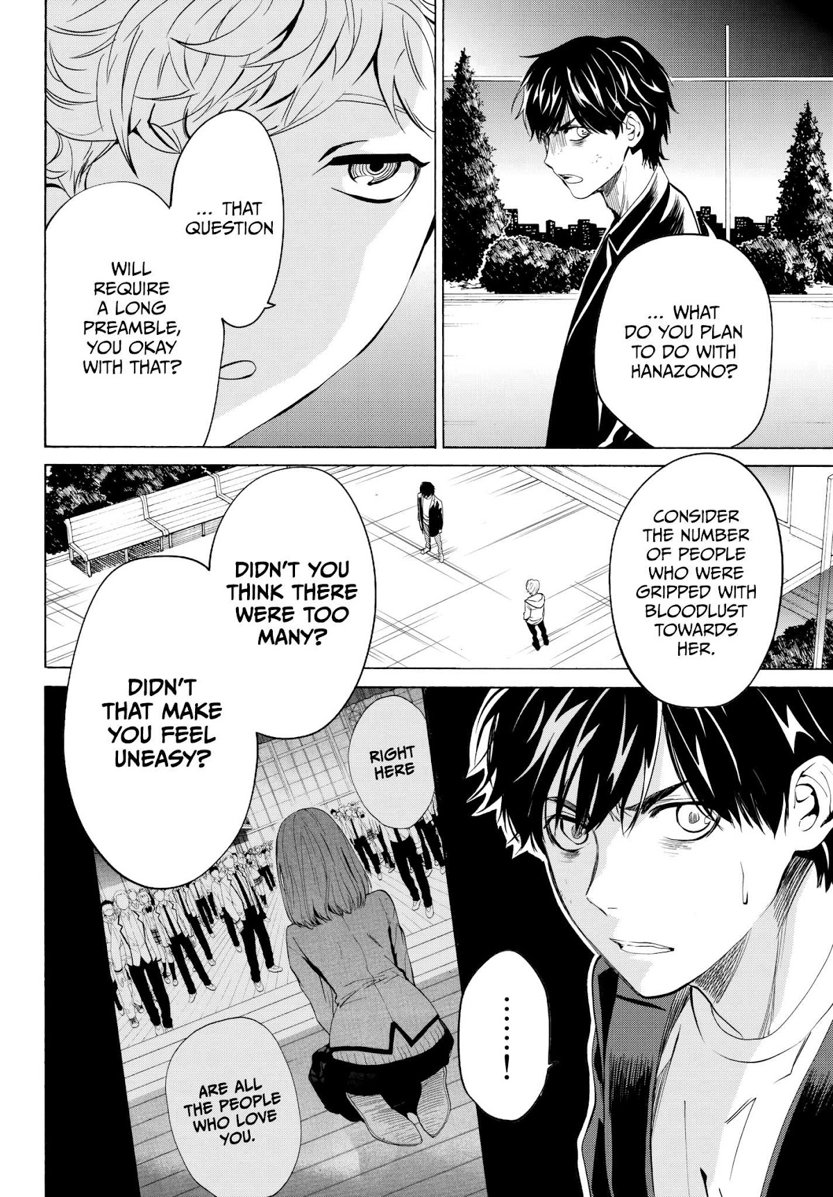 Konya wa Tsuki ga Kirei Desu ga, Toriaezu Shi ne Chapter 33 page 17 - Chapter 33: Queen