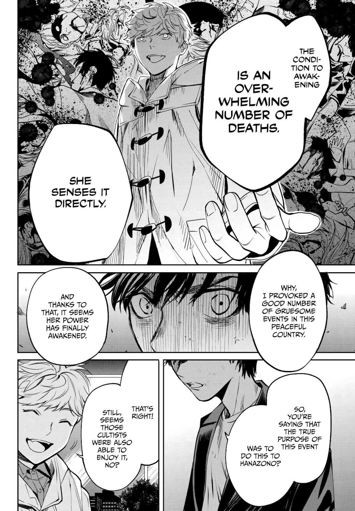 Konya wa Tsuki ga Kirei Desu ga, Toriaezu Shi ne Chapter 33 page 19 - Chapter 33: Queen