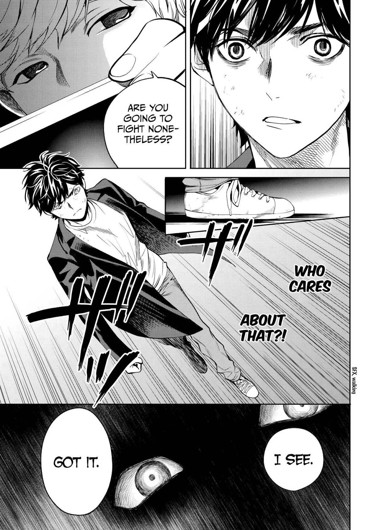 Konya wa Tsuki ga Kirei Desu ga, Toriaezu Shi ne Chapter 33 page 22 - Chapter 33: Queen