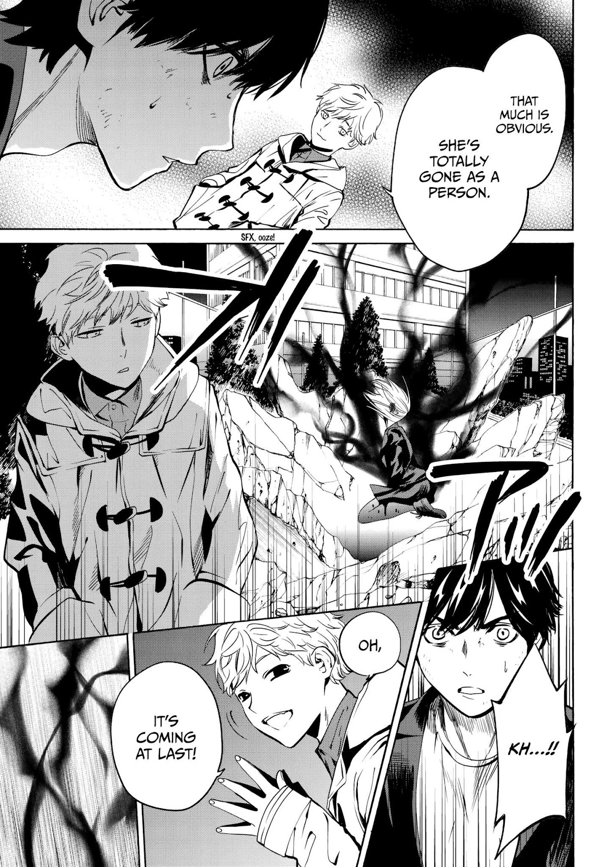 Konya wa Tsuki ga Kirei Desu ga, Toriaezu Shi ne Chapter 33 page 28 - Chapter 33: Queen