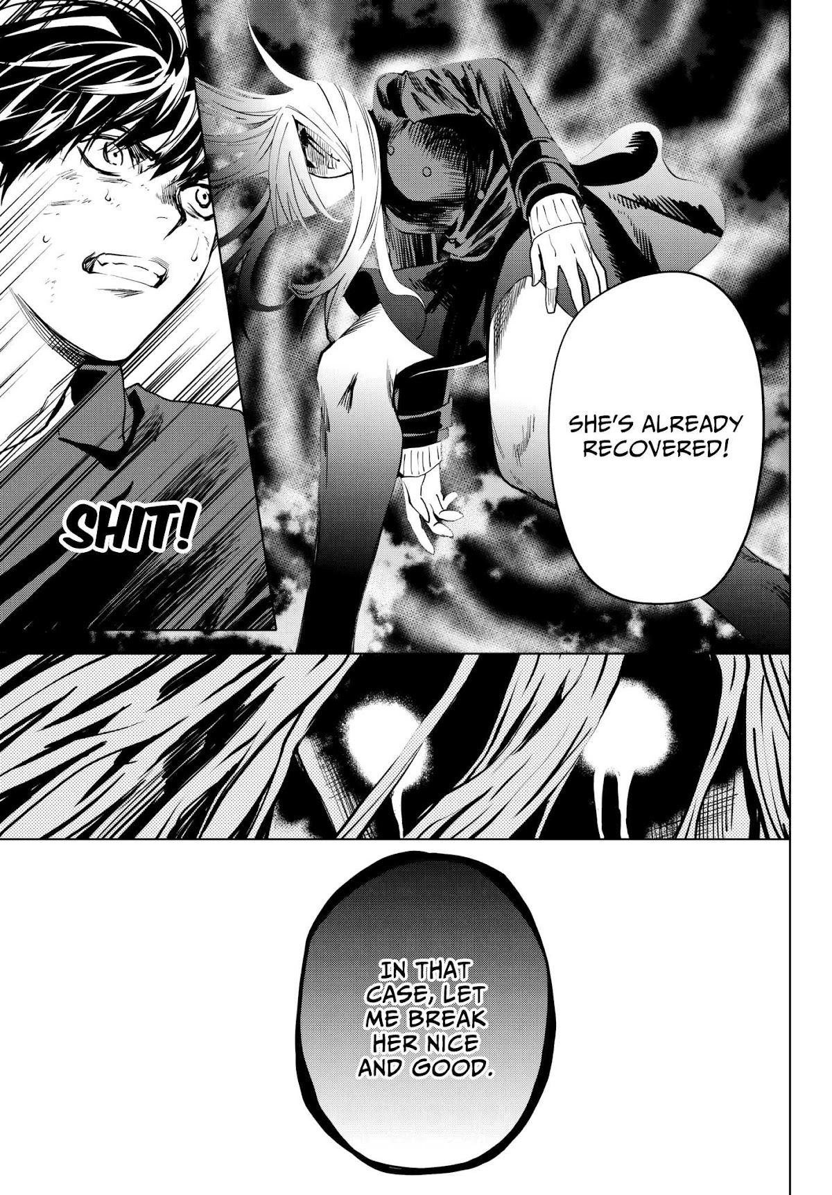 Konya wa Tsuki ga Kirei Desu ga, Toriaezu Shi ne Chapter 34 page 17 - Chapter 34: Love