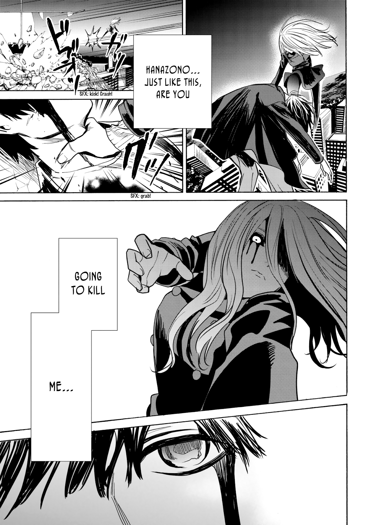 Konya wa Tsuki ga Kirei Desu ga, Toriaezu Shi ne Chapter 34 page 38 - Chapter 34: Love