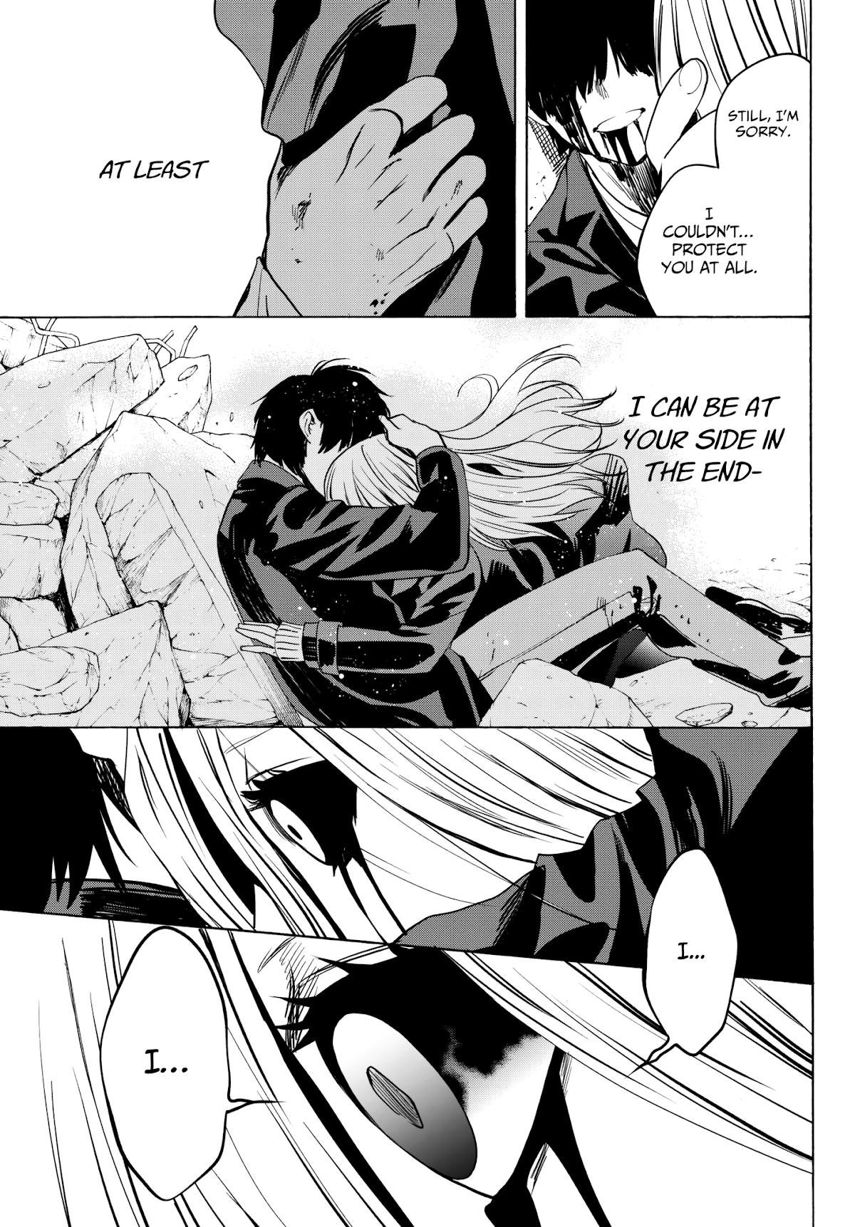 Konya wa Tsuki ga Kirei Desu ga, Toriaezu Shi ne Chapter 34 page 40 - Chapter 34: Love