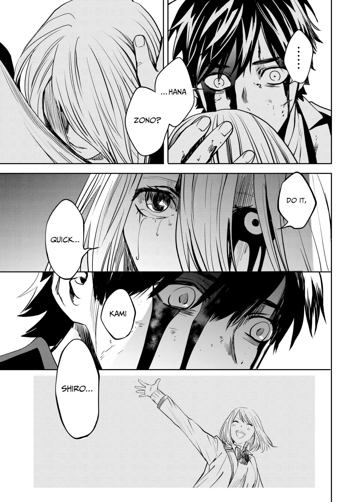 Konya wa Tsuki ga Kirei Desu ga, Toriaezu Shi ne Chapter 34 page 42 - Chapter 34: Love