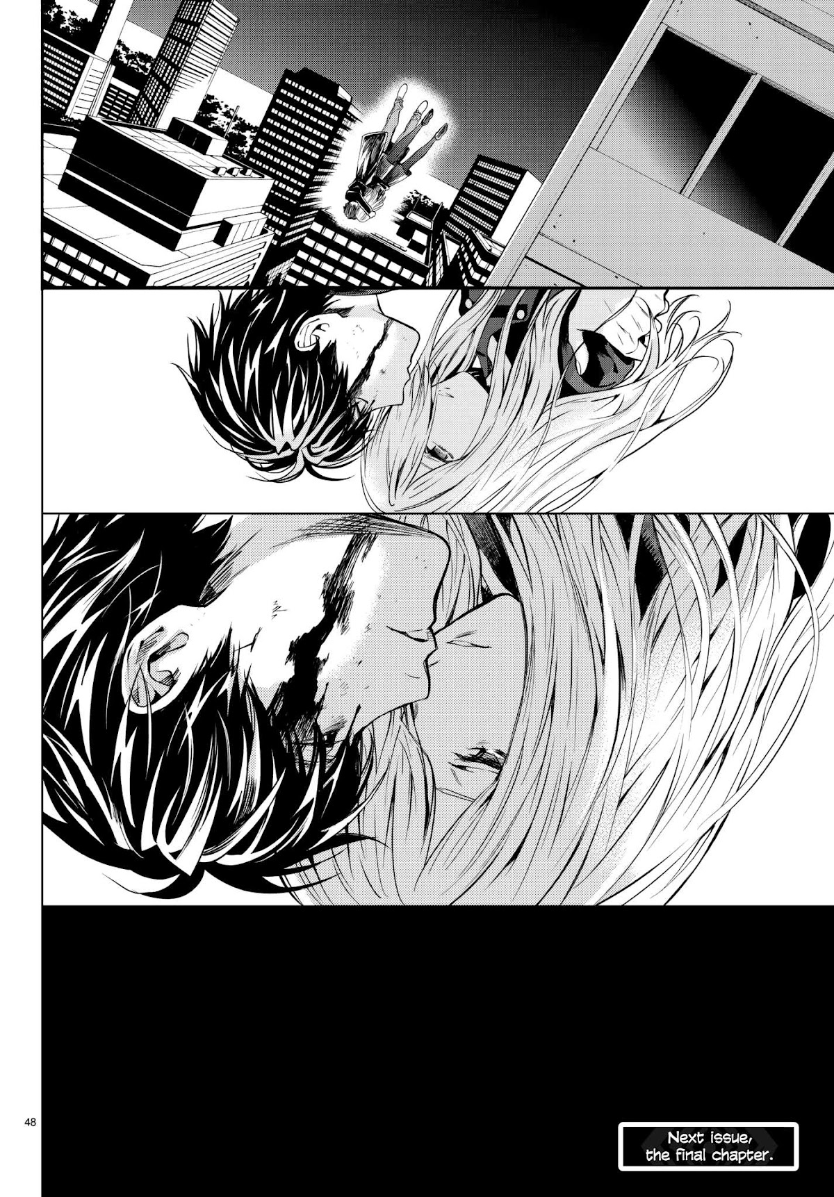 Konya wa Tsuki ga Kirei Desu ga, Toriaezu Shi ne Chapter 34 page 46 - Chapter 34: Love