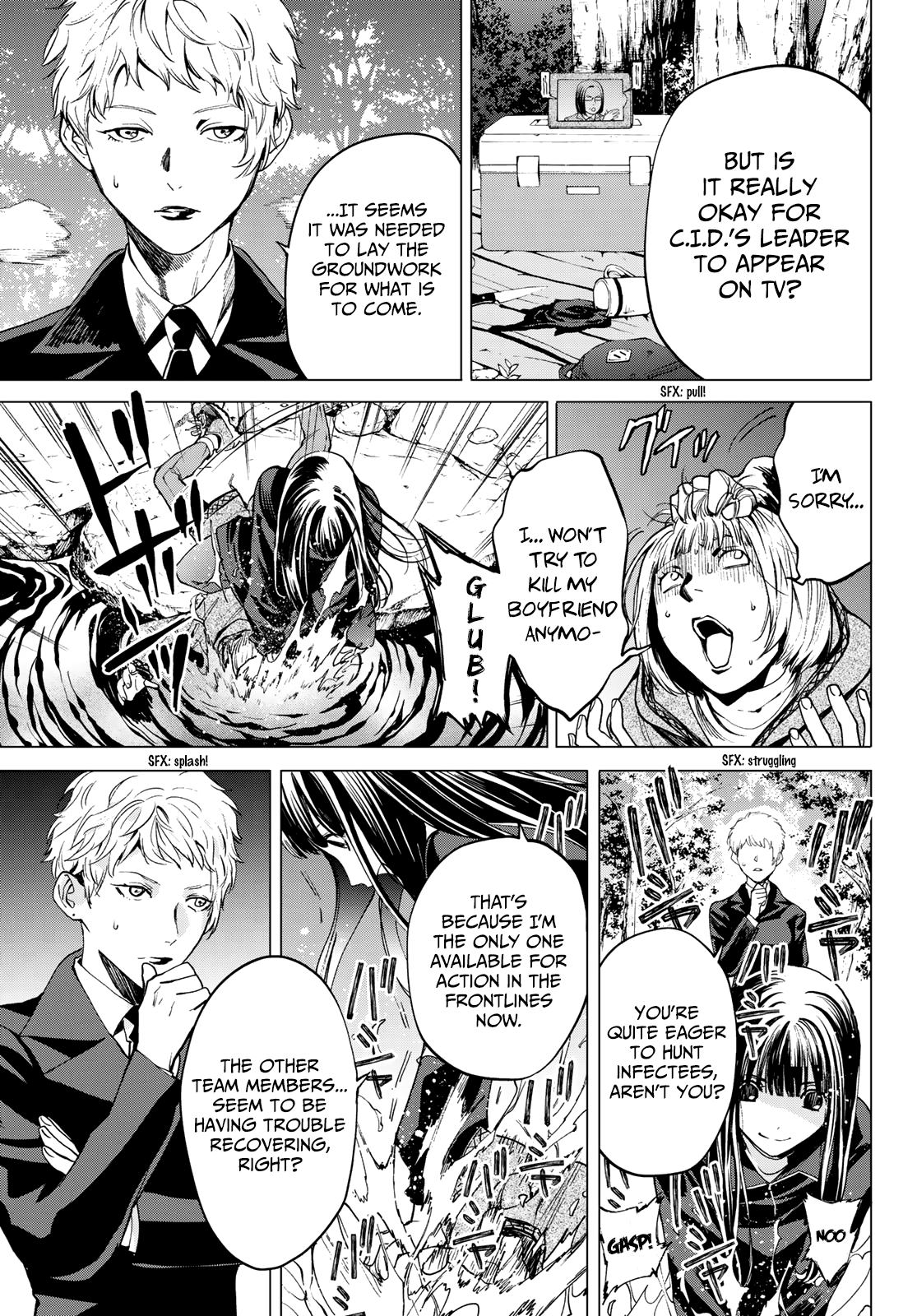 Konya wa Tsuki ga Kirei Desu ga, Toriaezu Shi ne Chapter 35 page 7 - Chapter 35: The End