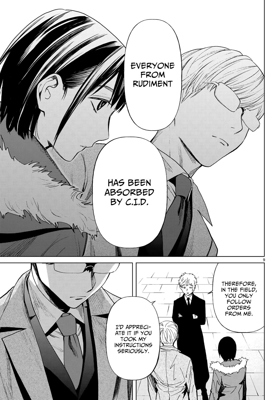 Konya wa Tsuki ga Kirei Desu ga, Toriaezu Shi ne Chapter 36 page 11 - Chapter 36: Oath