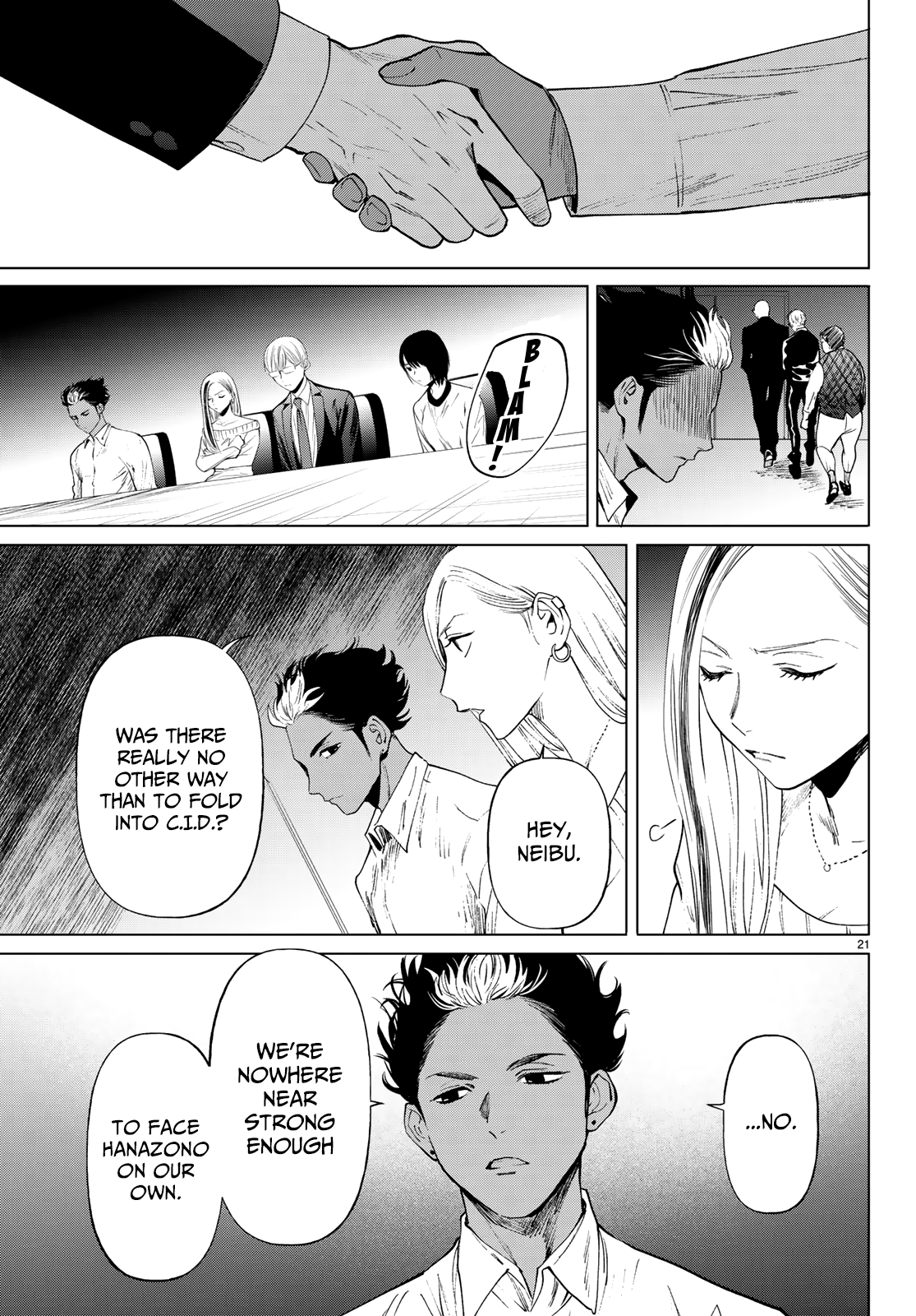 Konya wa Tsuki ga Kirei Desu ga, Toriaezu Shi ne Chapter 36 page 22 - Chapter 36: Oath