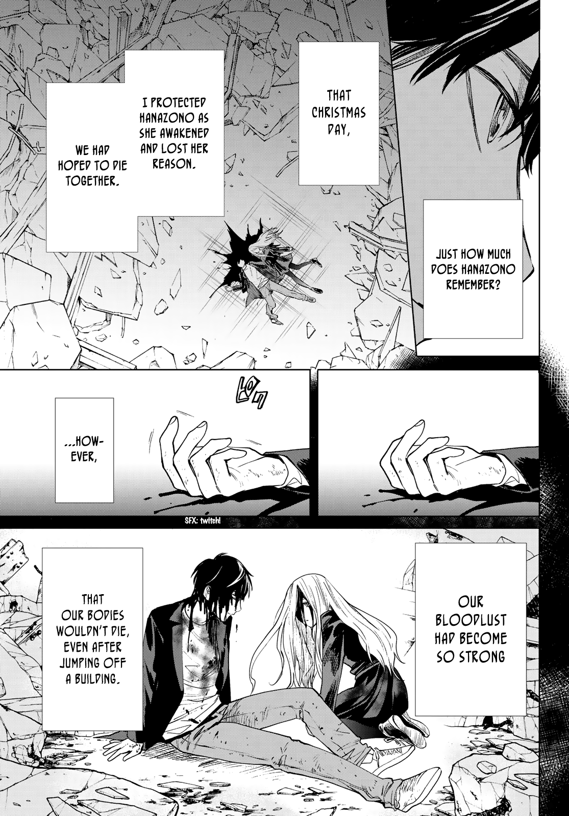 Konya wa Tsuki ga Kirei Desu ga, Toriaezu Shi ne Chapter 36 page 29 - Chapter 36: Oath