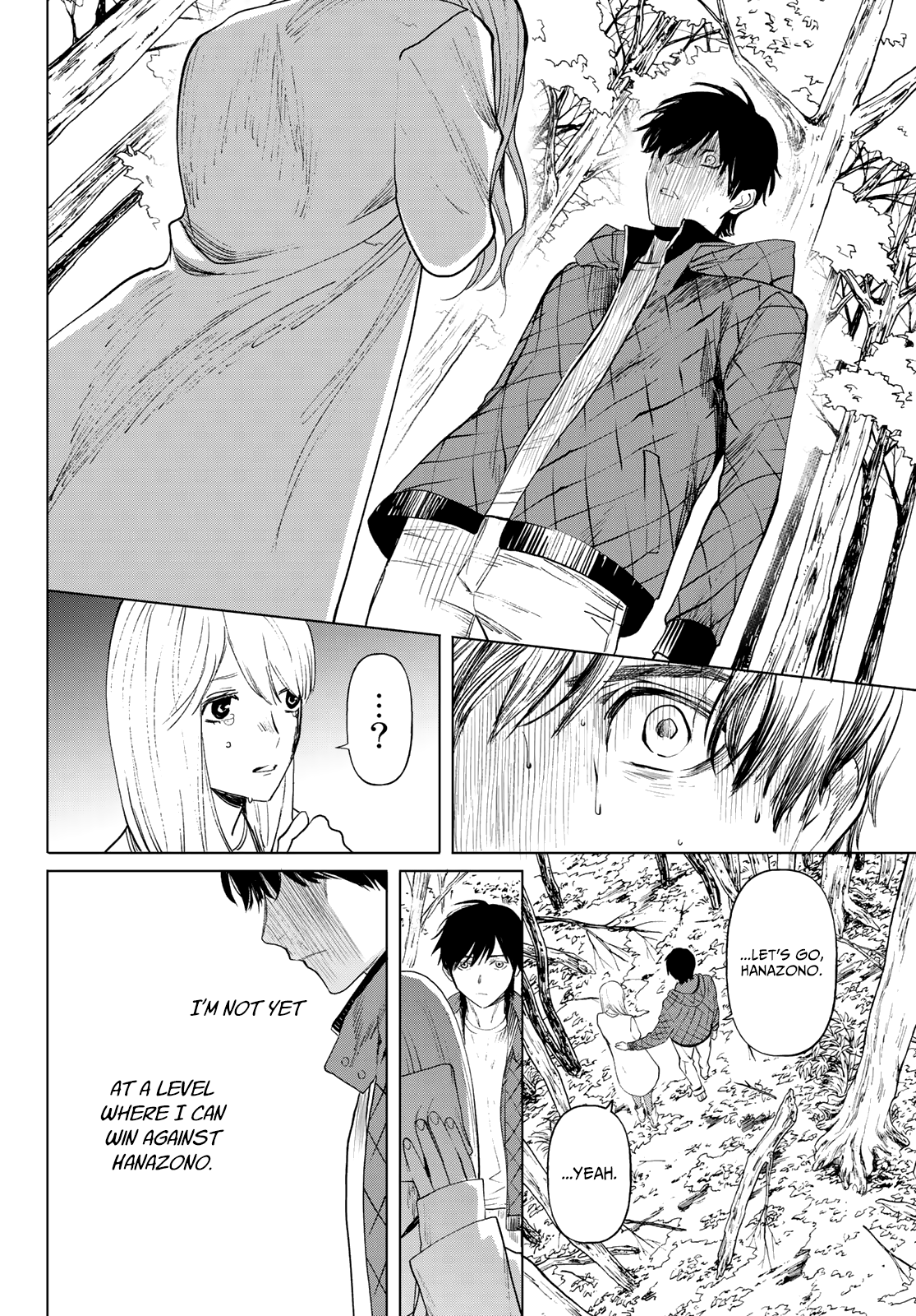 Konya wa Tsuki ga Kirei Desu ga, Toriaezu Shi ne Chapter 36 page 44 - Chapter 36: Oath